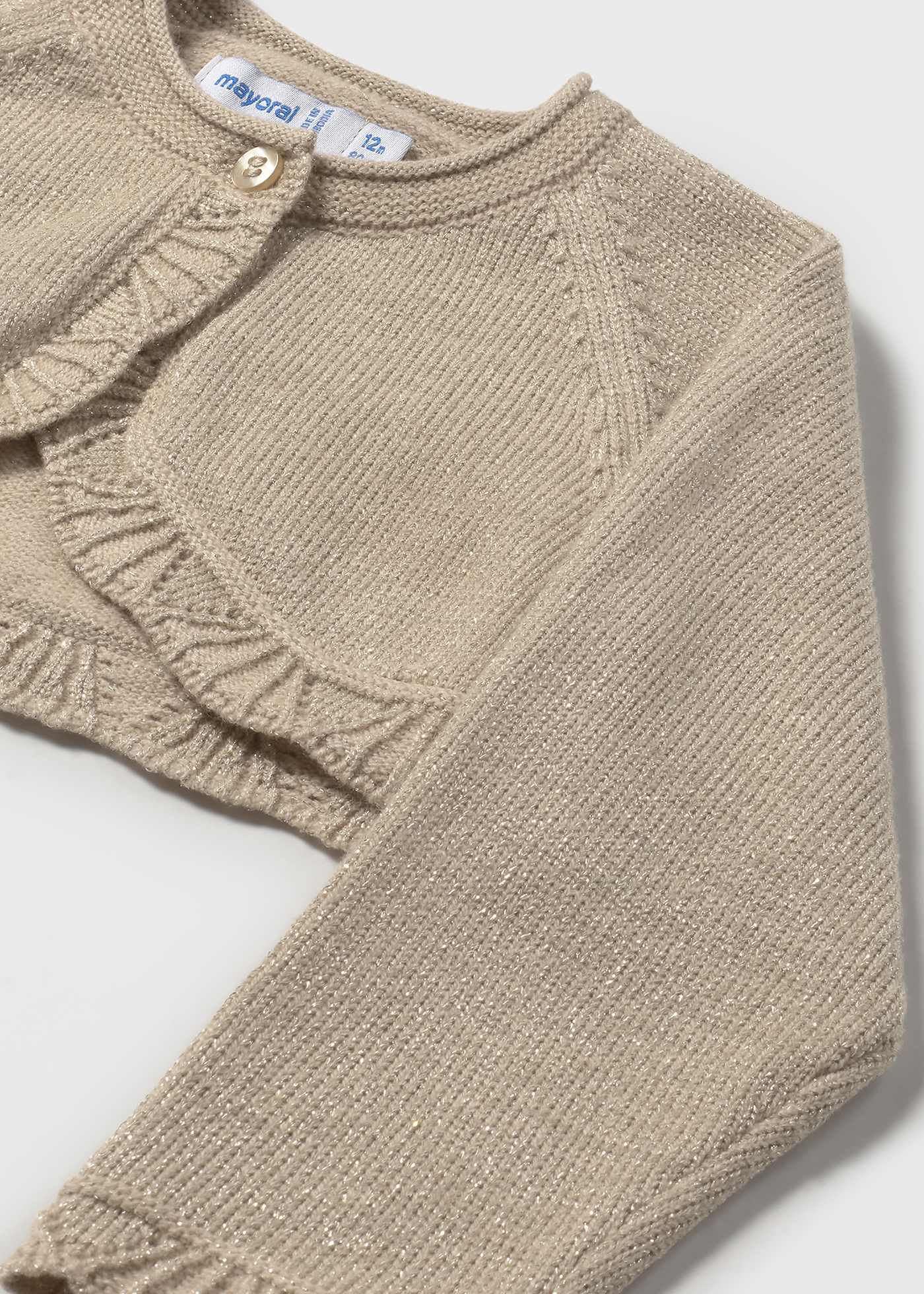 Bolero tricot básico bebé Bolero tricot básico bebé