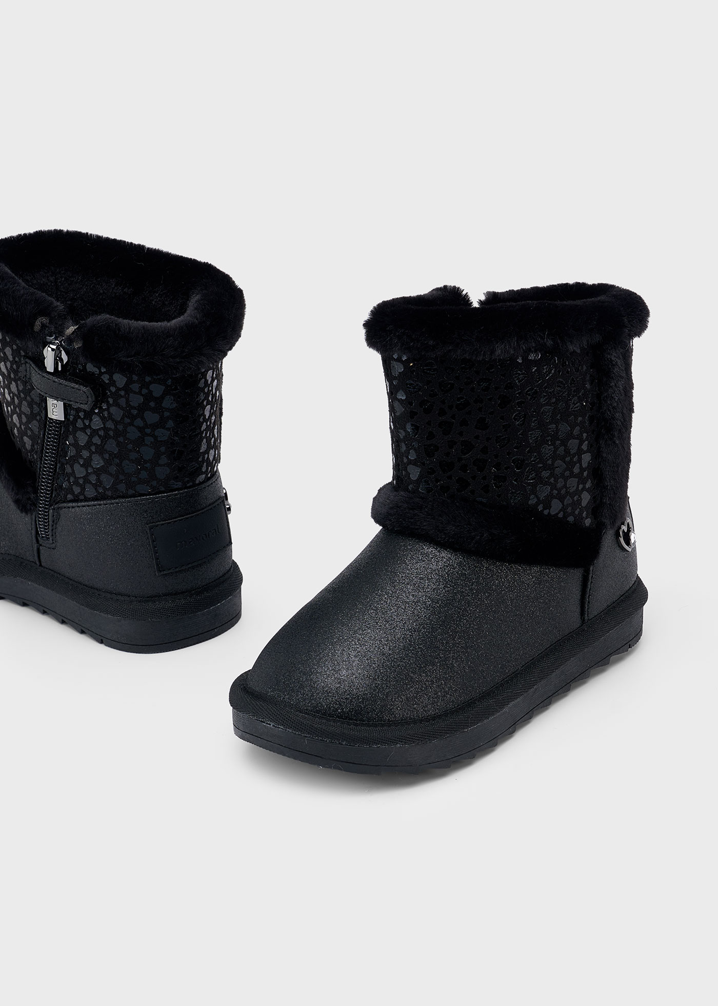 Girl Faux Fur Lined Boots