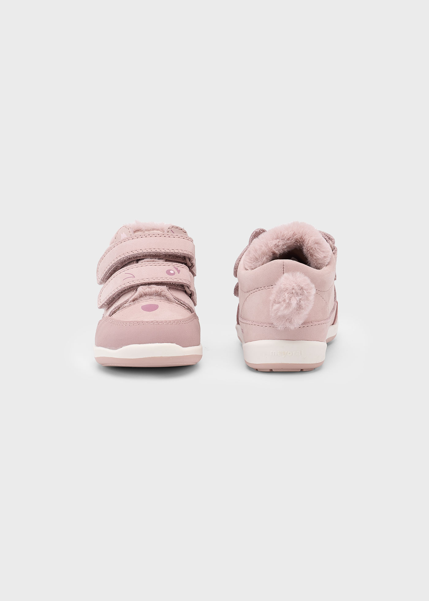 Baby fur bootie