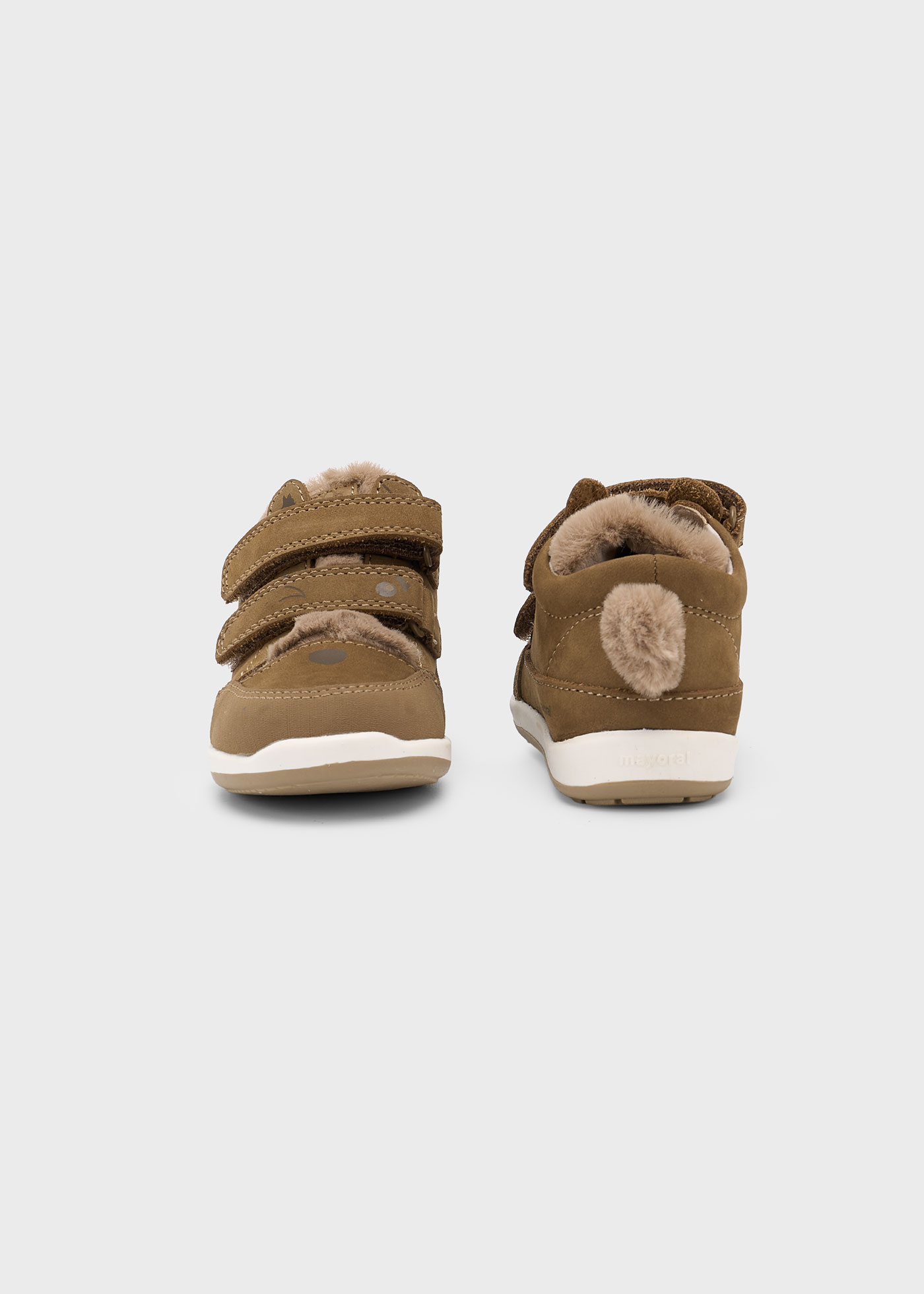 Baby fur bootie