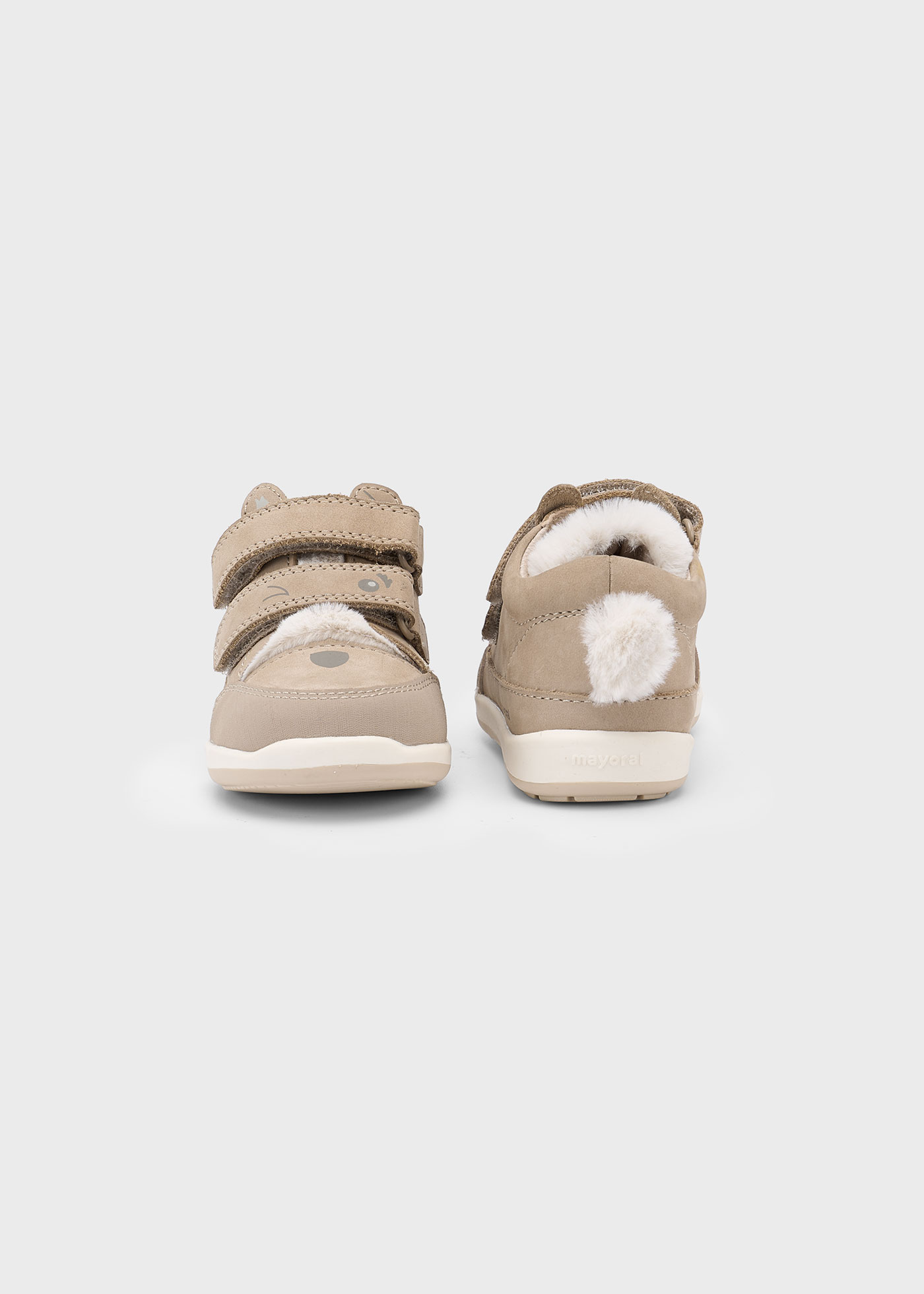 Baby fur bootie