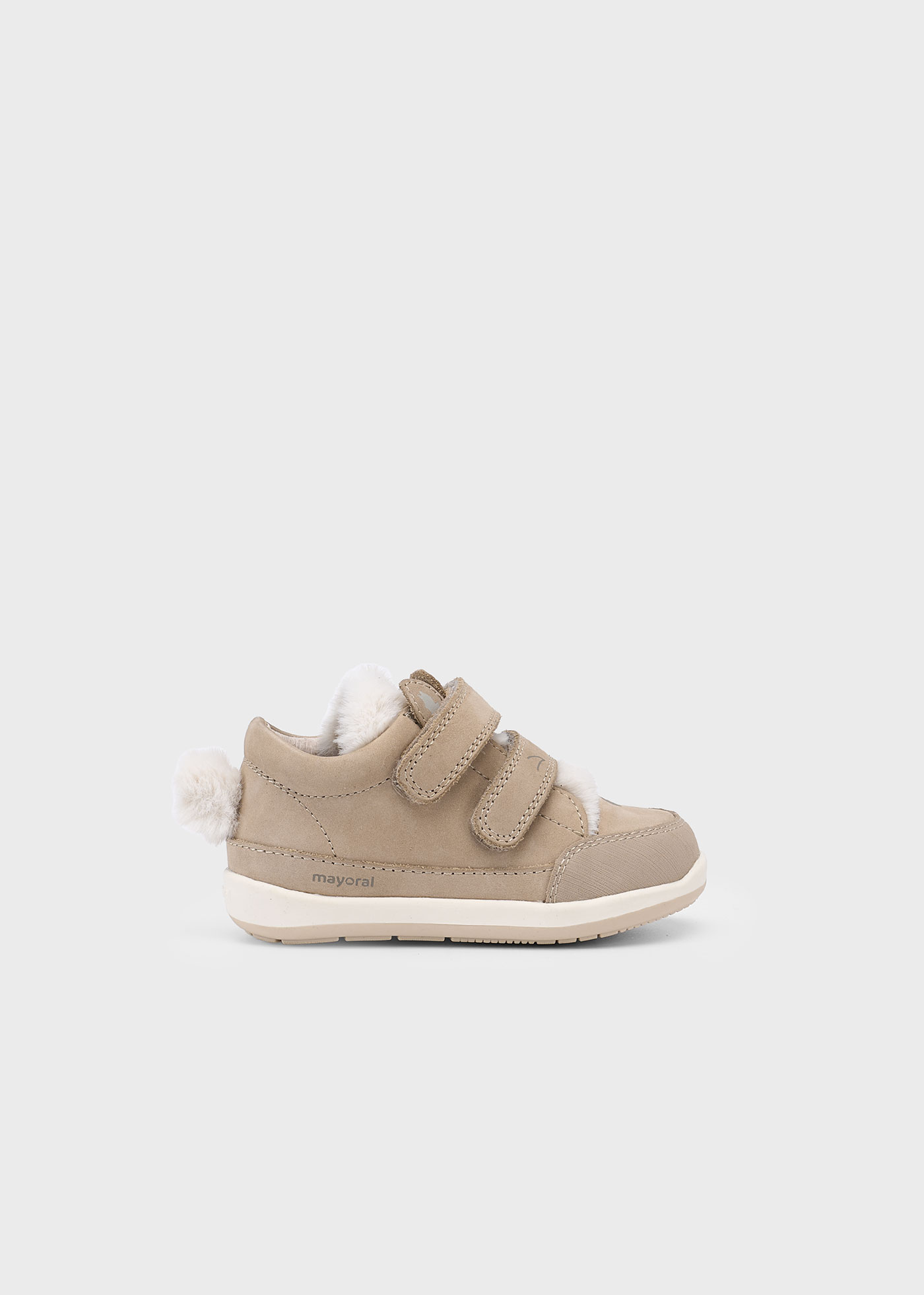 Baby fur bootie