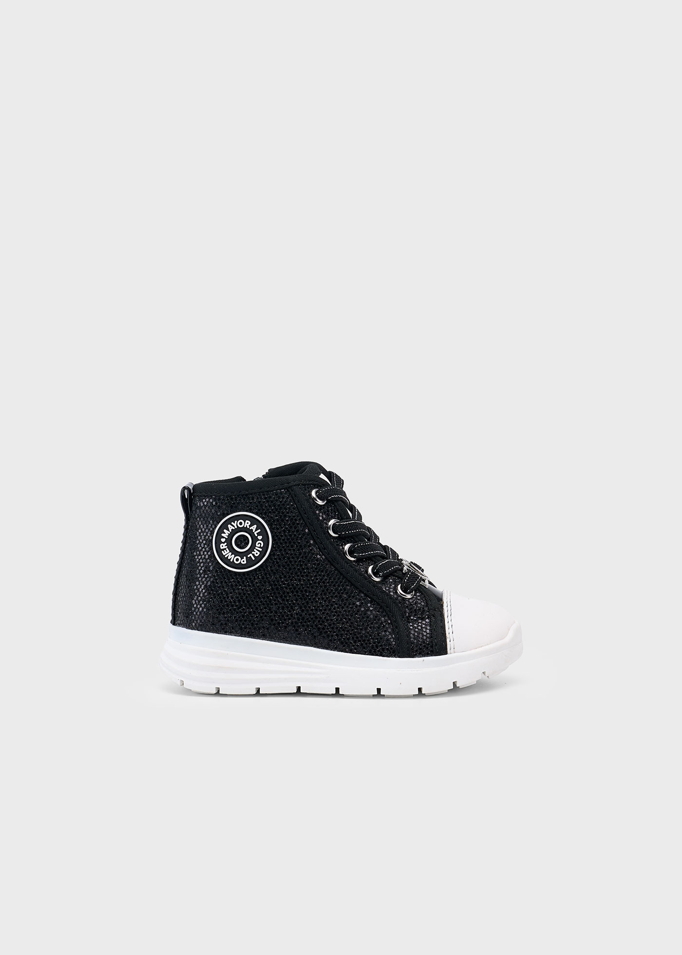 Baby glitter thick sole shoe