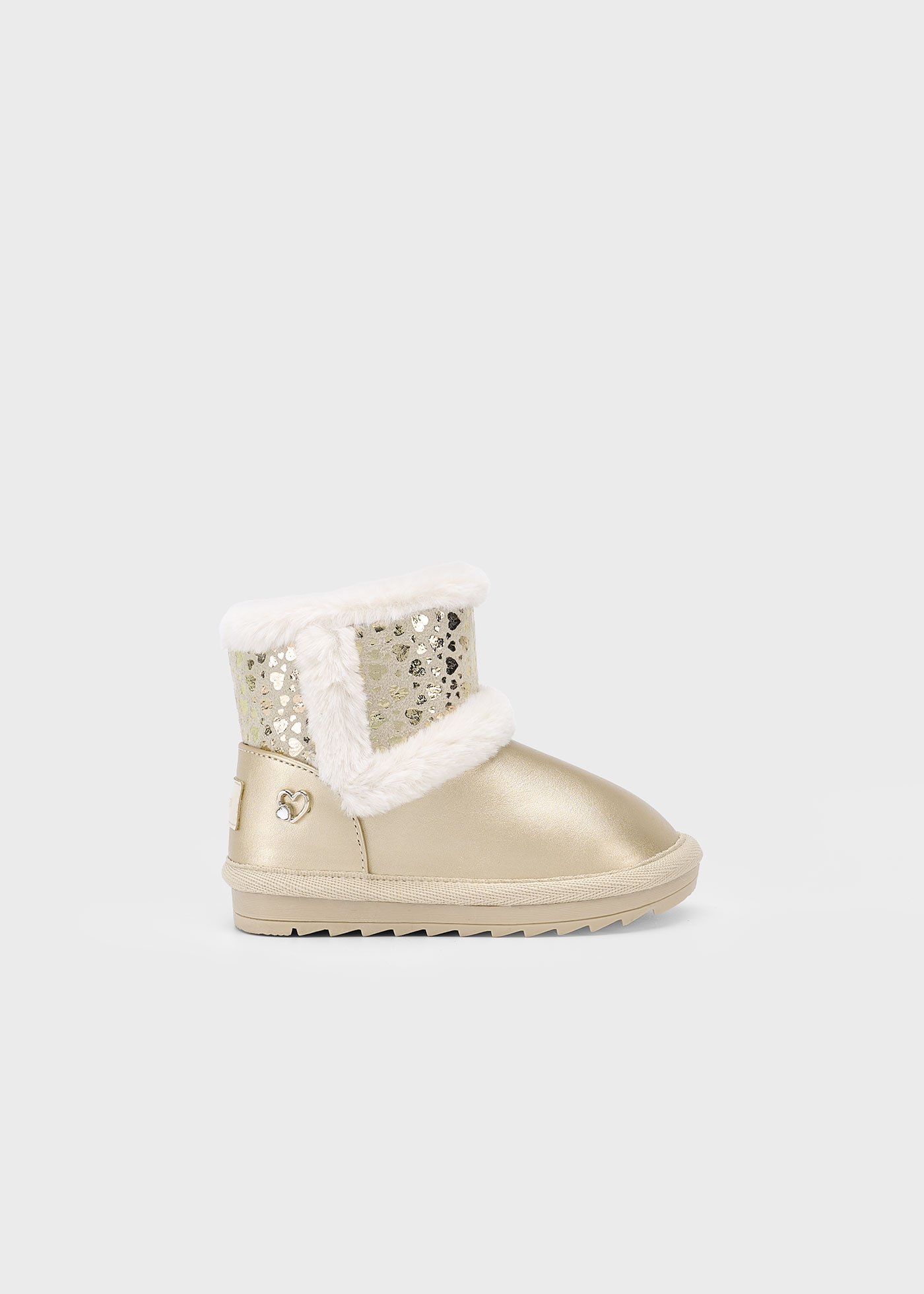 Baby fur lined boots