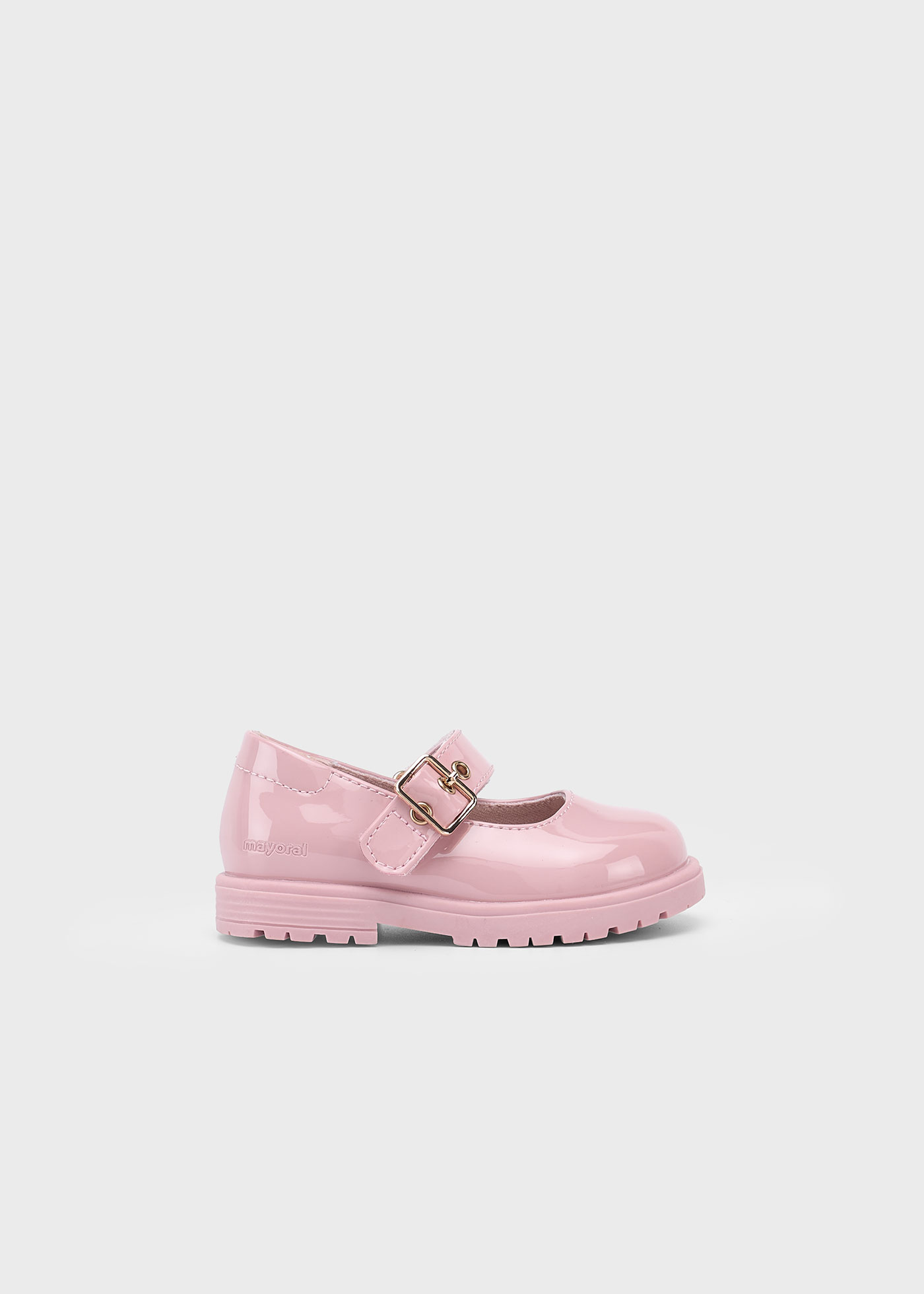 Baby Mary Janes with toothed sole