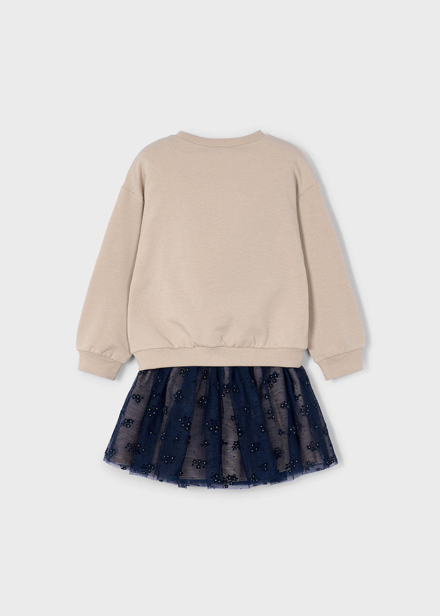 Girls tulle skirt and jumper set