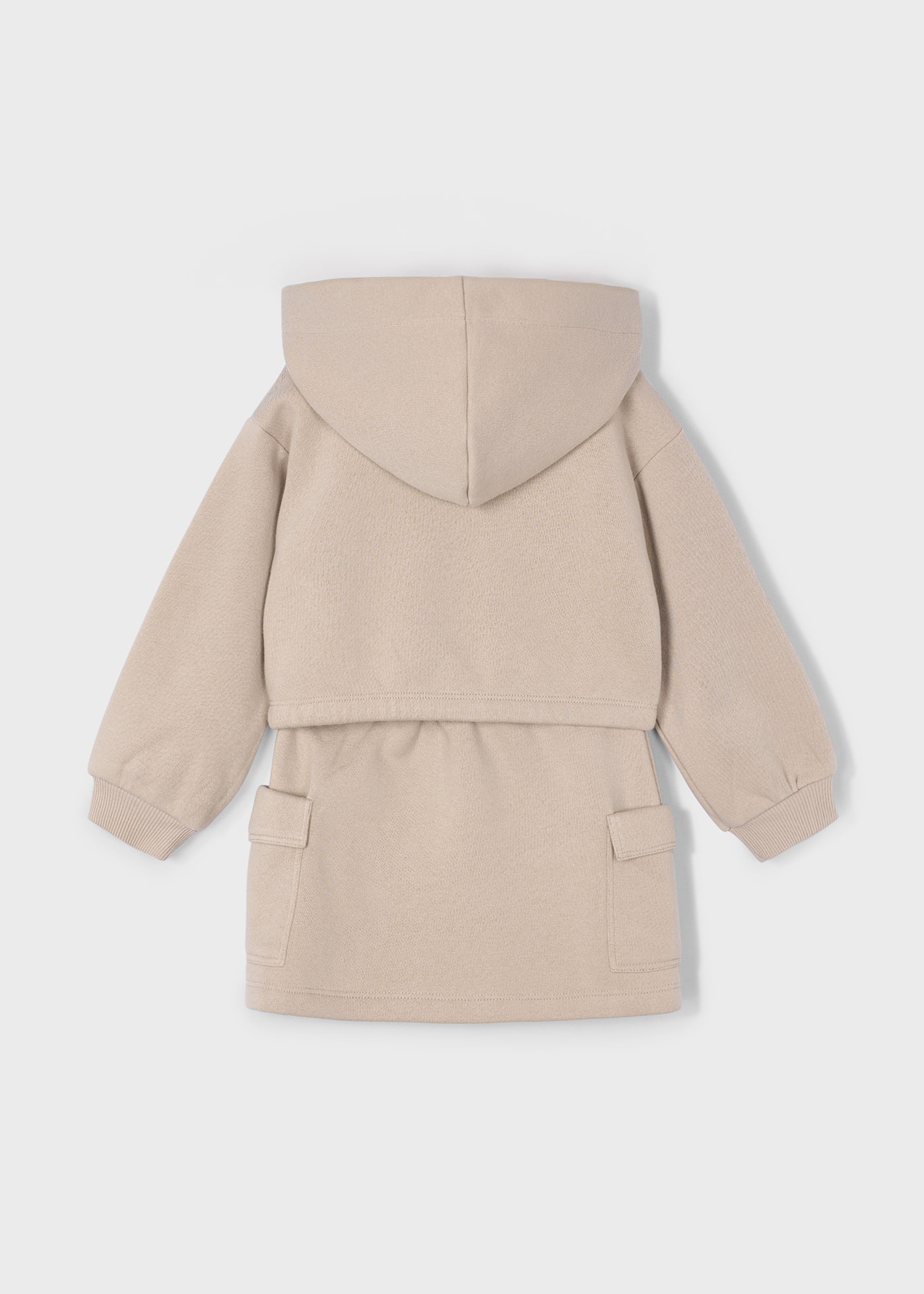 Set Cargorock und Sweatshirt Mädchen