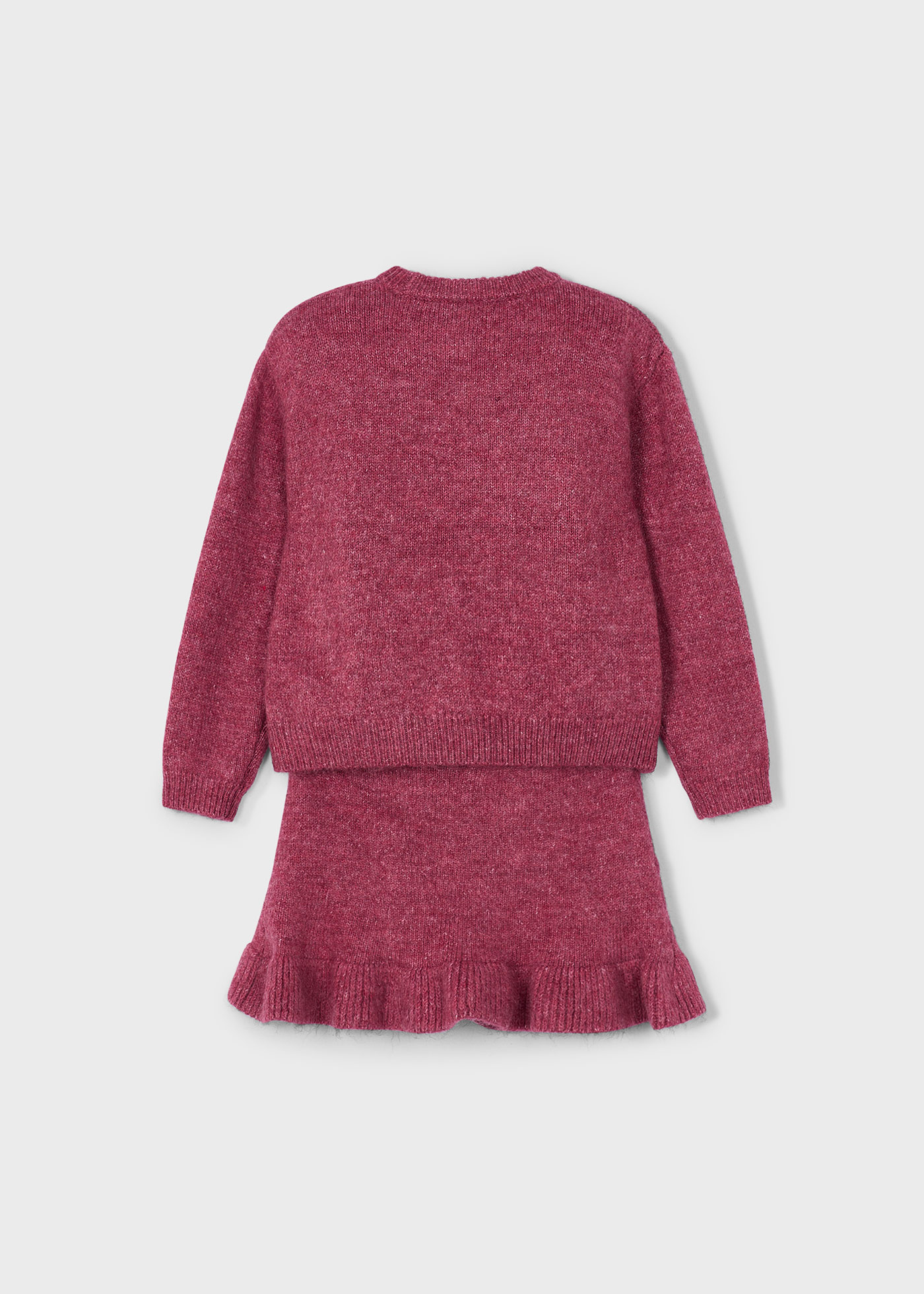 Completo gonna e maglione bambina