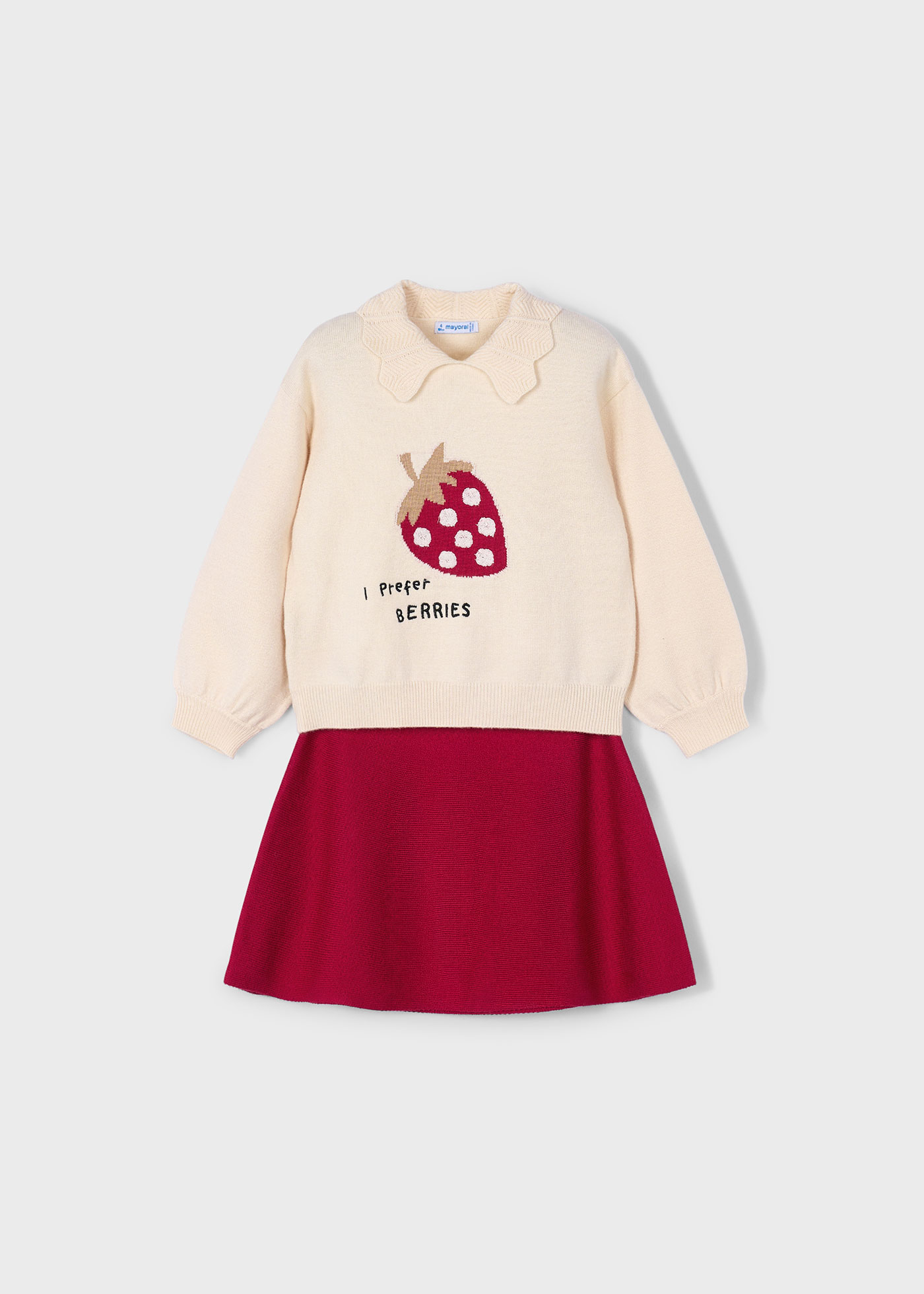 Ensemble 2 pièces jupe fille