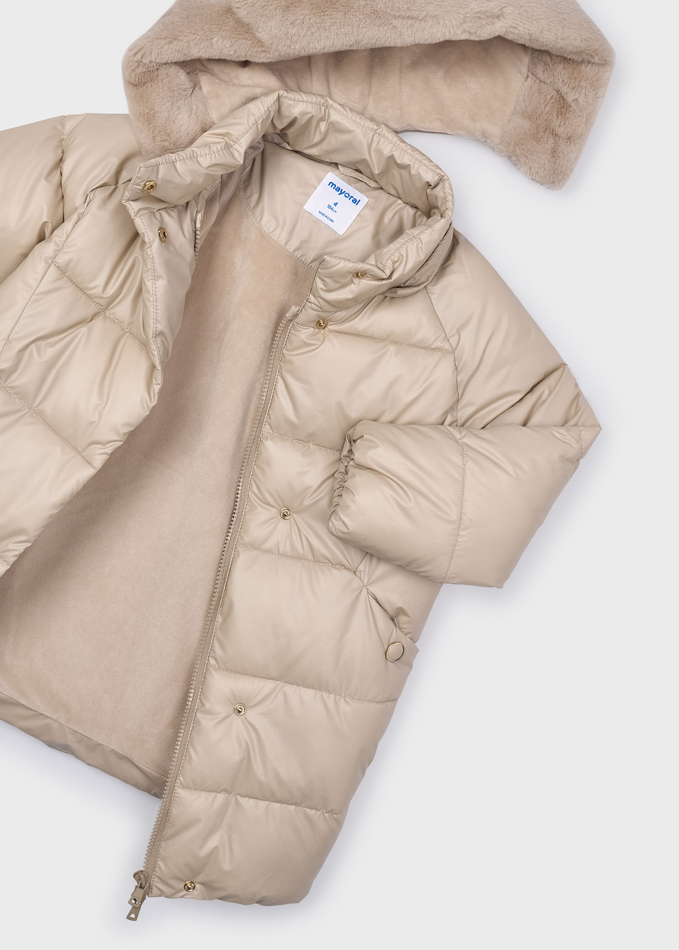 Manteau long fille