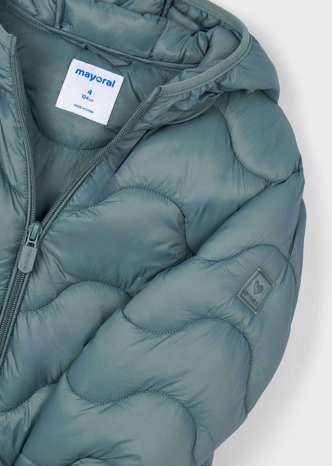 Girls quilted coat