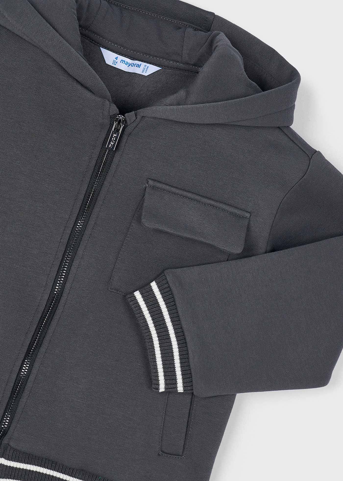 Sweat zippé garçon