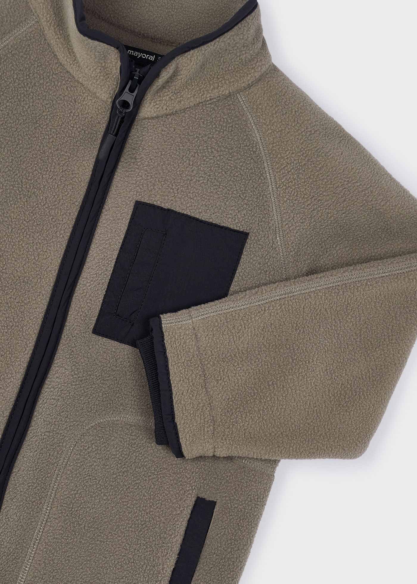 Sudadera cremallera polar niño