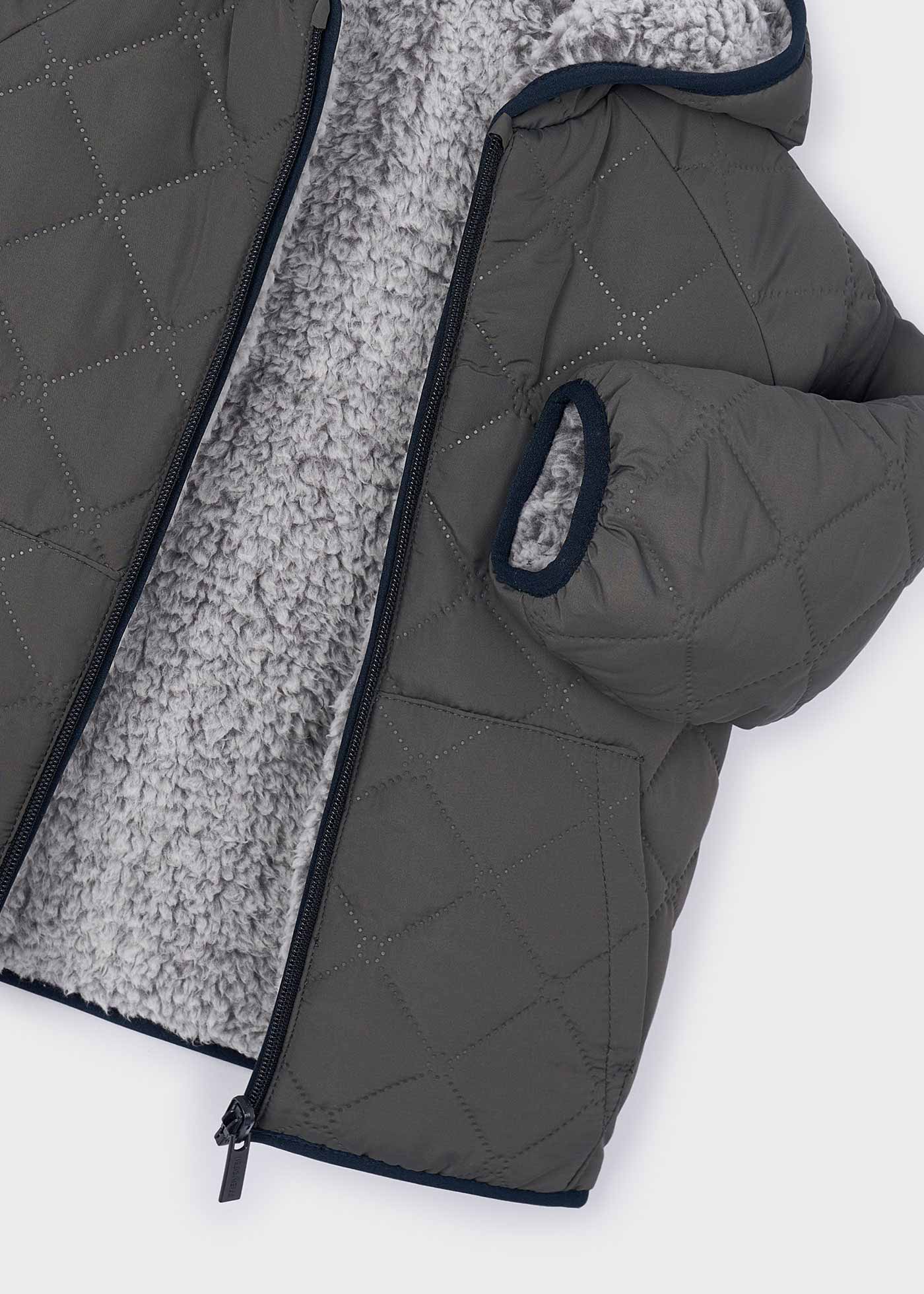 Manteau réversible en mouton unisexe