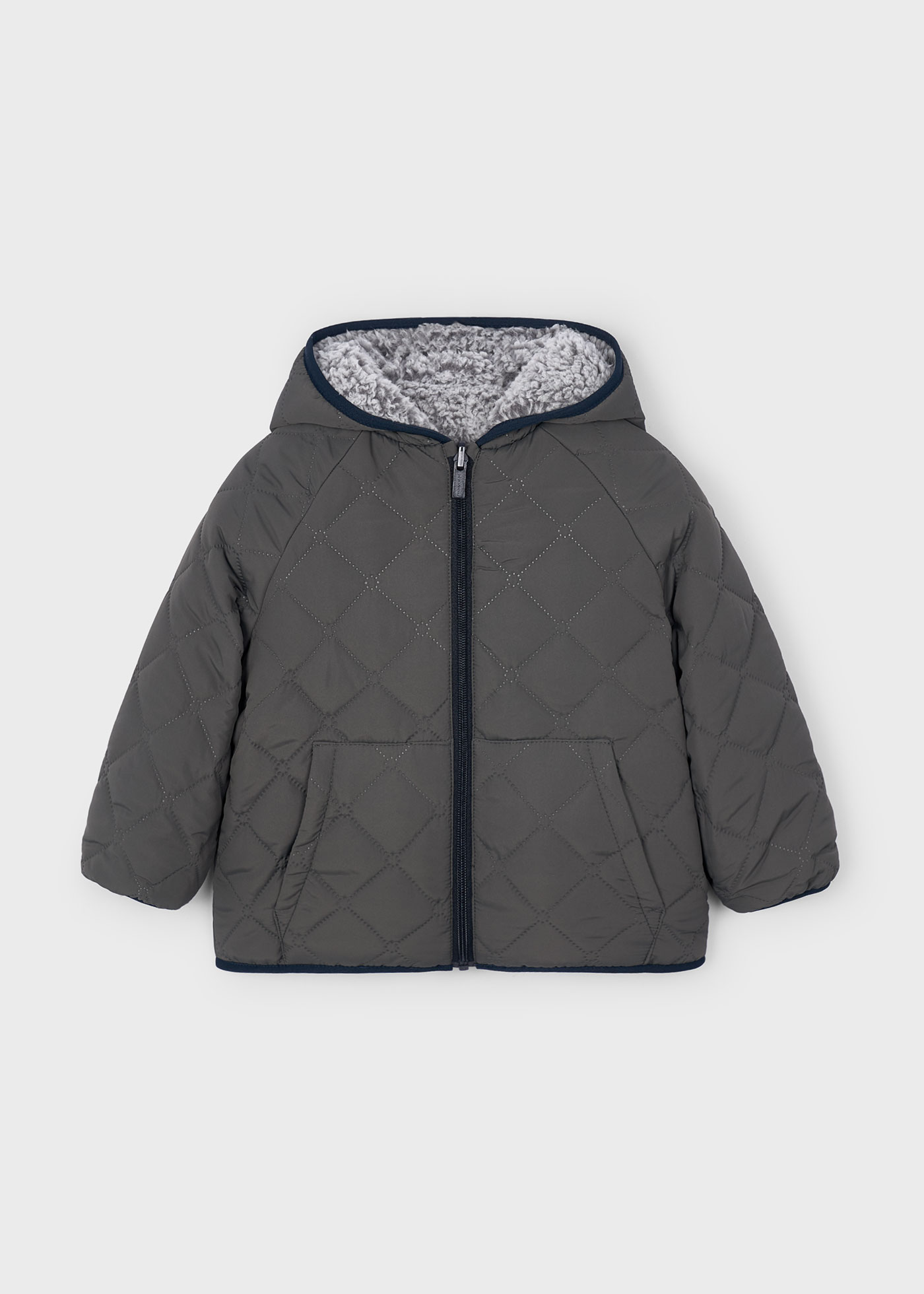 Manteau réversible en mouton unisexe