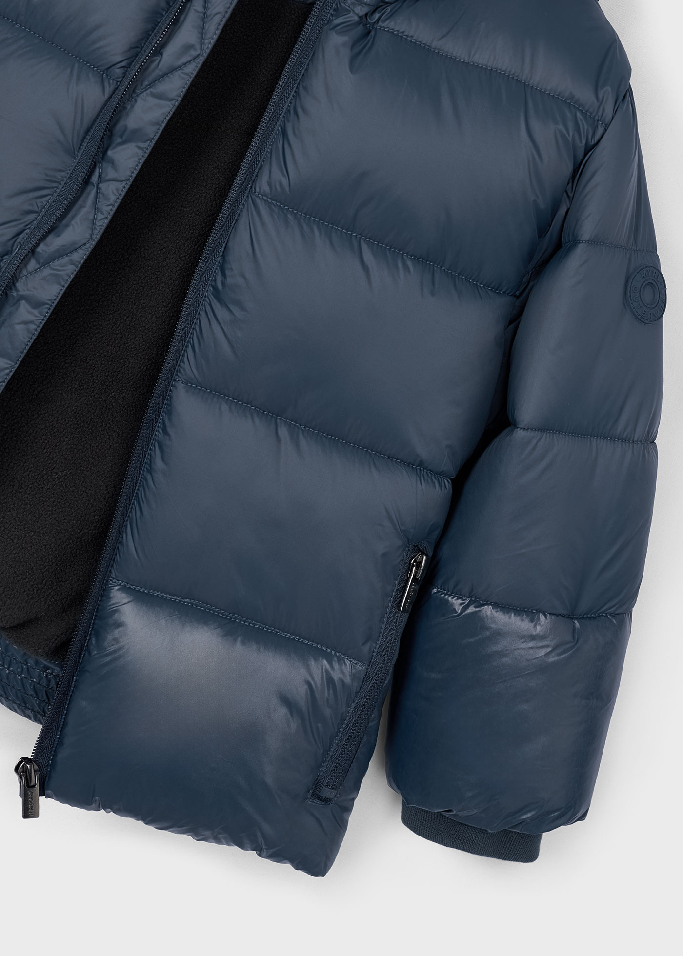 Boy shiny coat