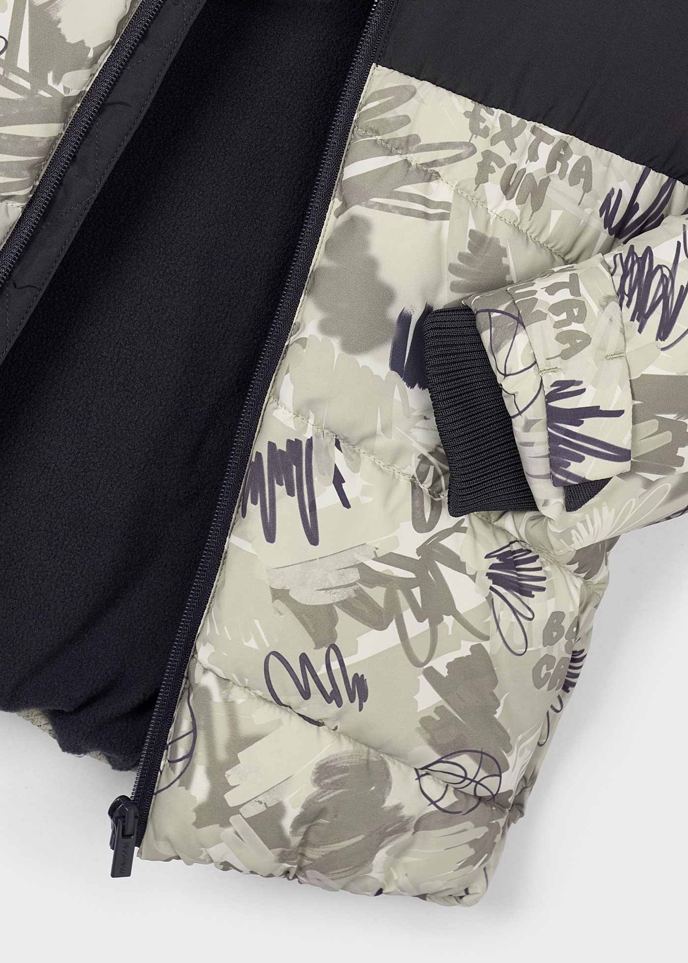 Boys print coat
