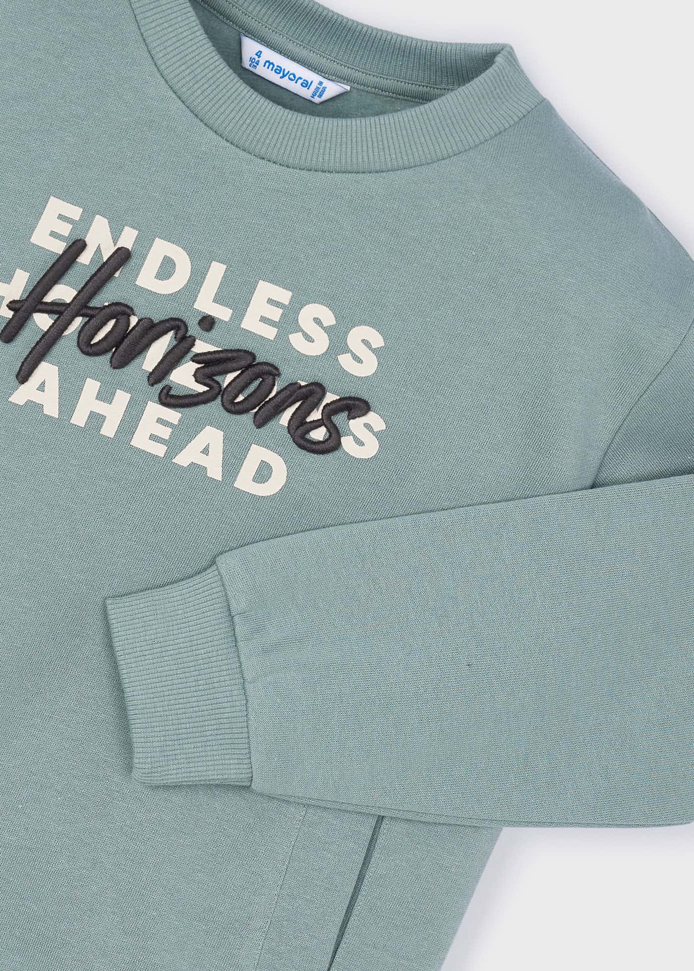Unisex embroidered jumper