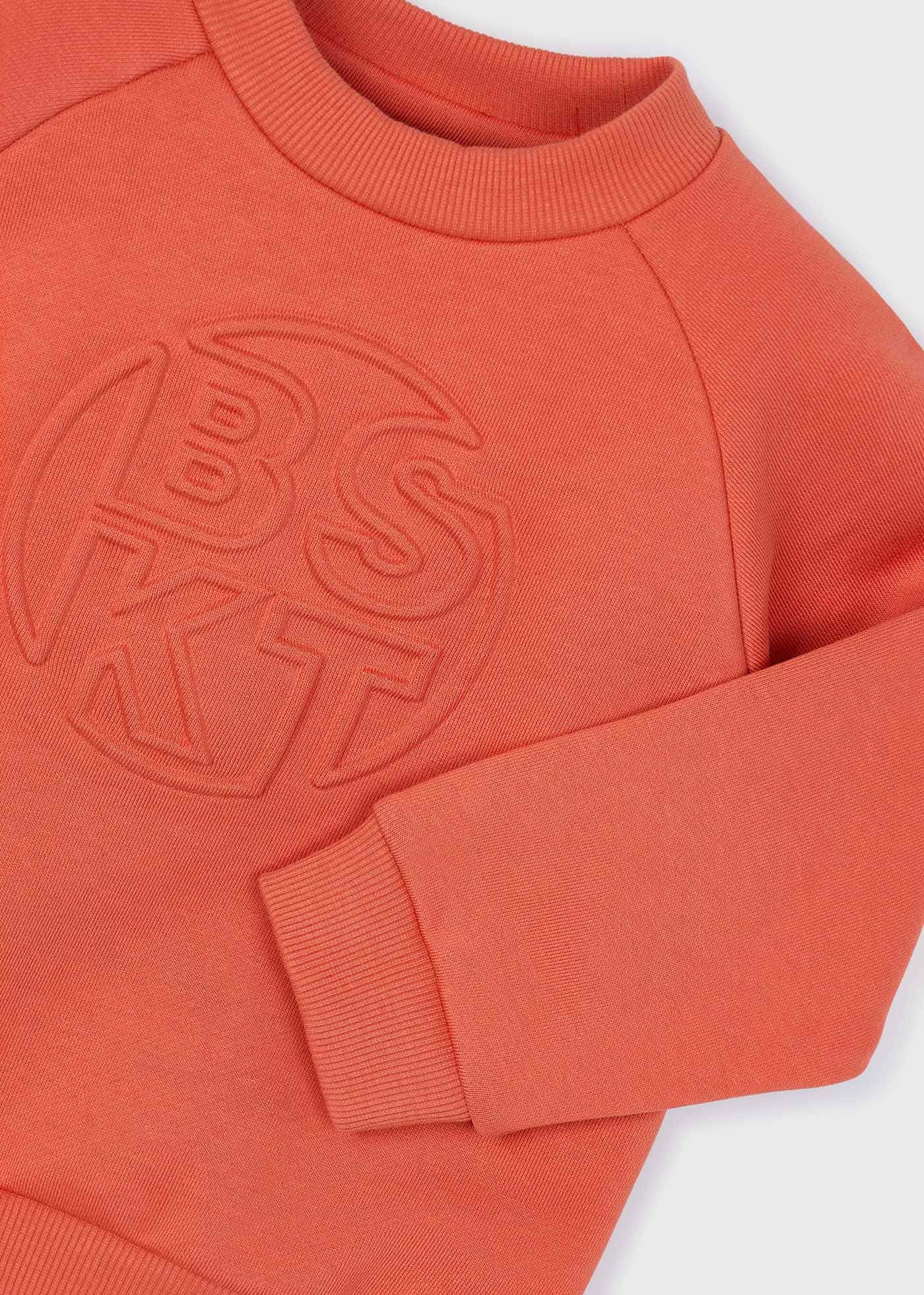 Boy Embossed Sweatshirt