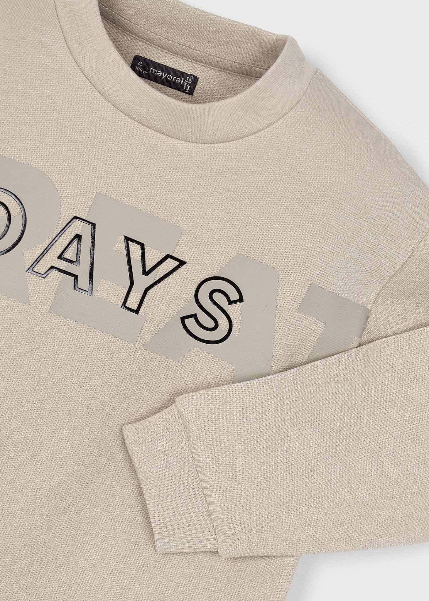 Sudadera great days niño