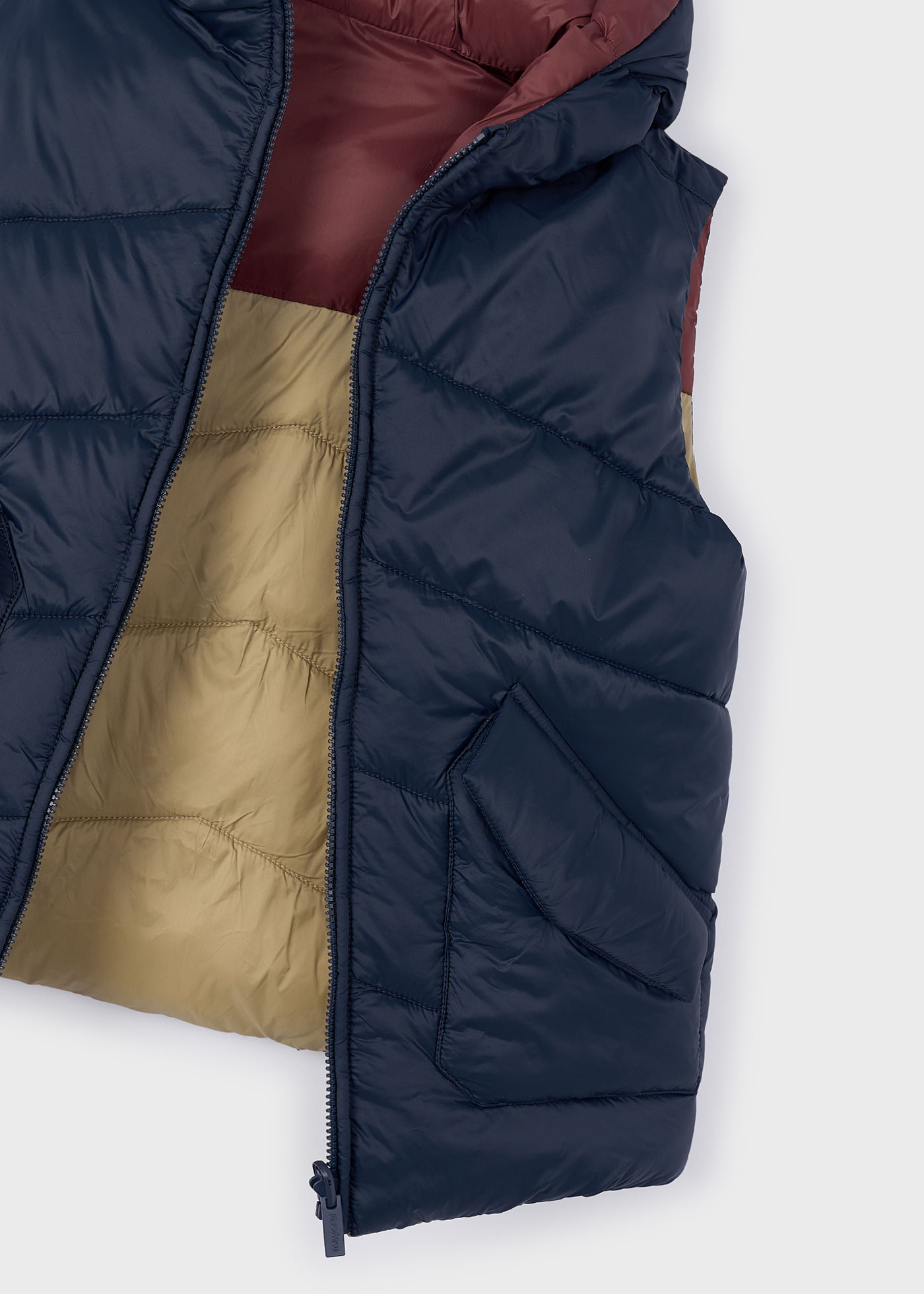 Kamizelka dwustronna dla chłopca