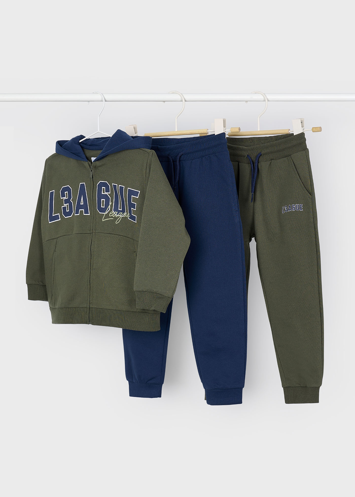Boy 3 Piece Basic Tracksuit Set
