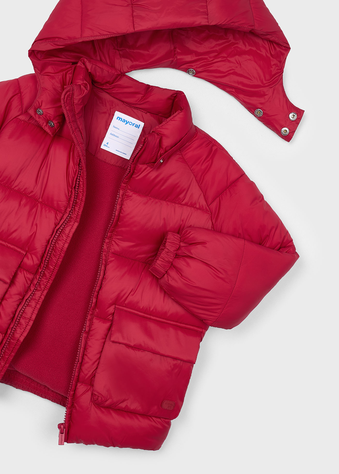 Boy Basic School Coat