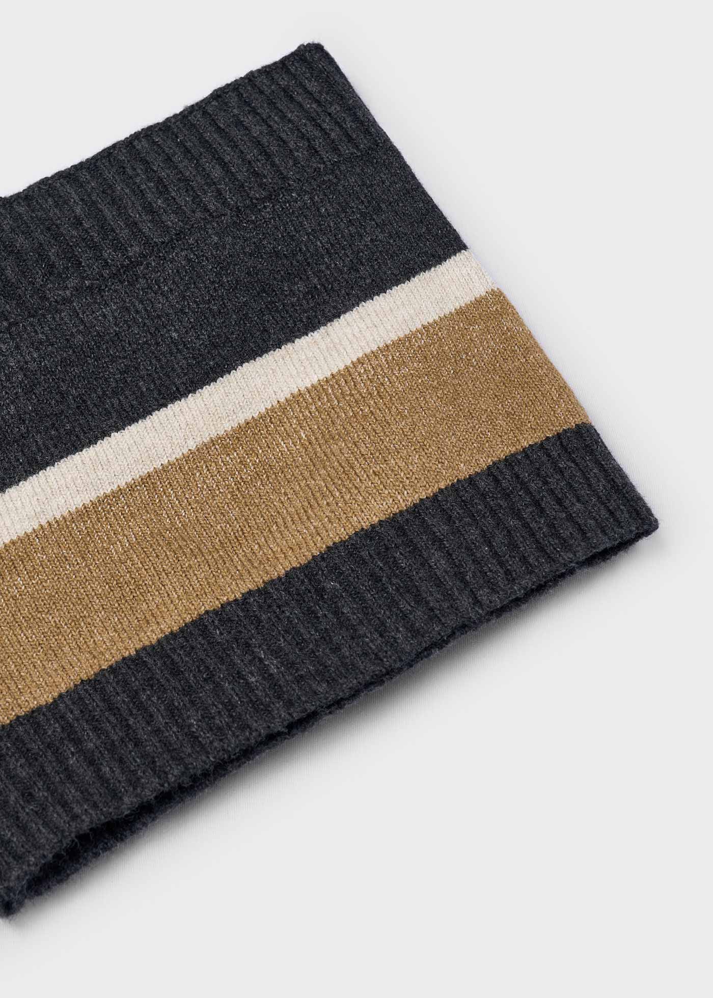 Boys hat and cowl scarf set