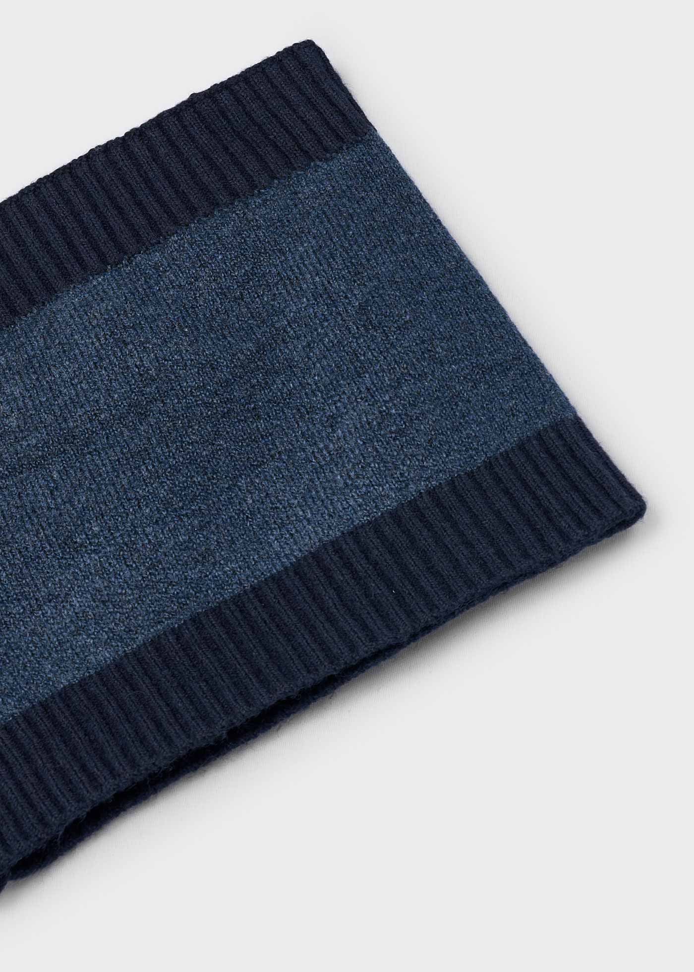 Conjunto gorro y cuello niño