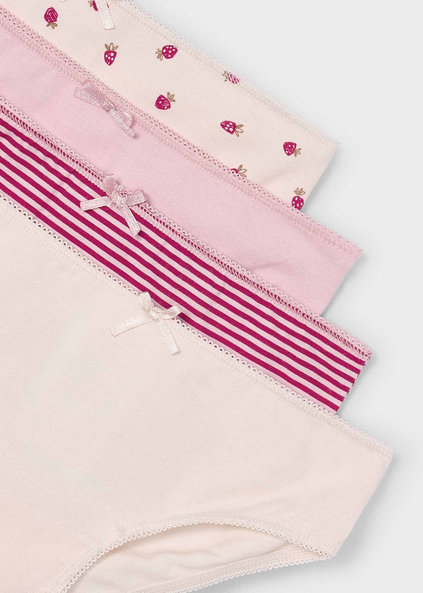 Set de 4 culottes fille