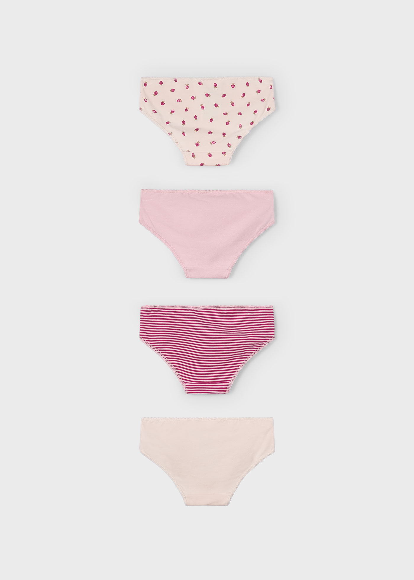 Set 4 braguitas niña