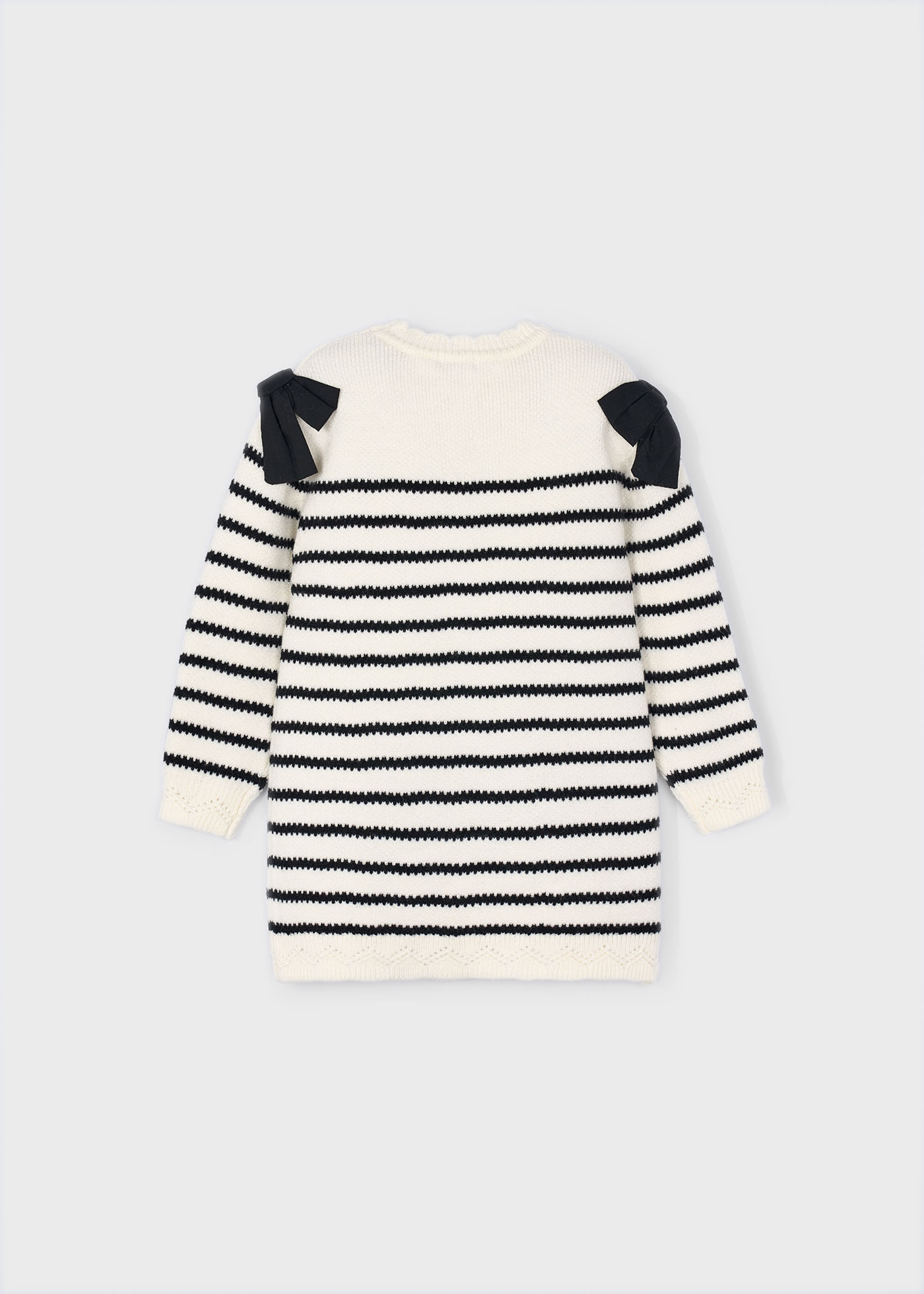Girls striped bow dress