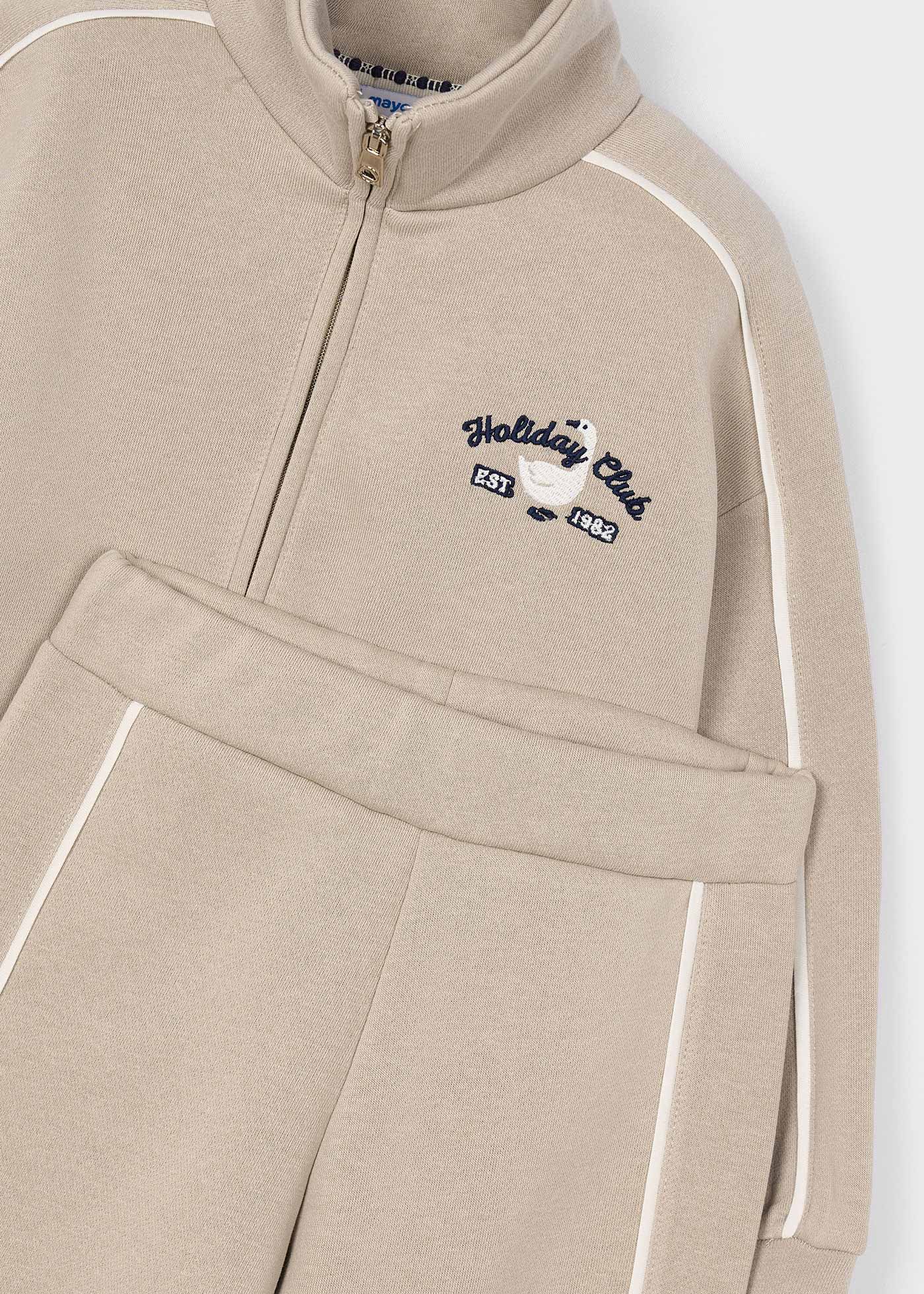 Комплект с анцуг със странични ленти за момиче Комплект с анцуг със странични ленти за момиче