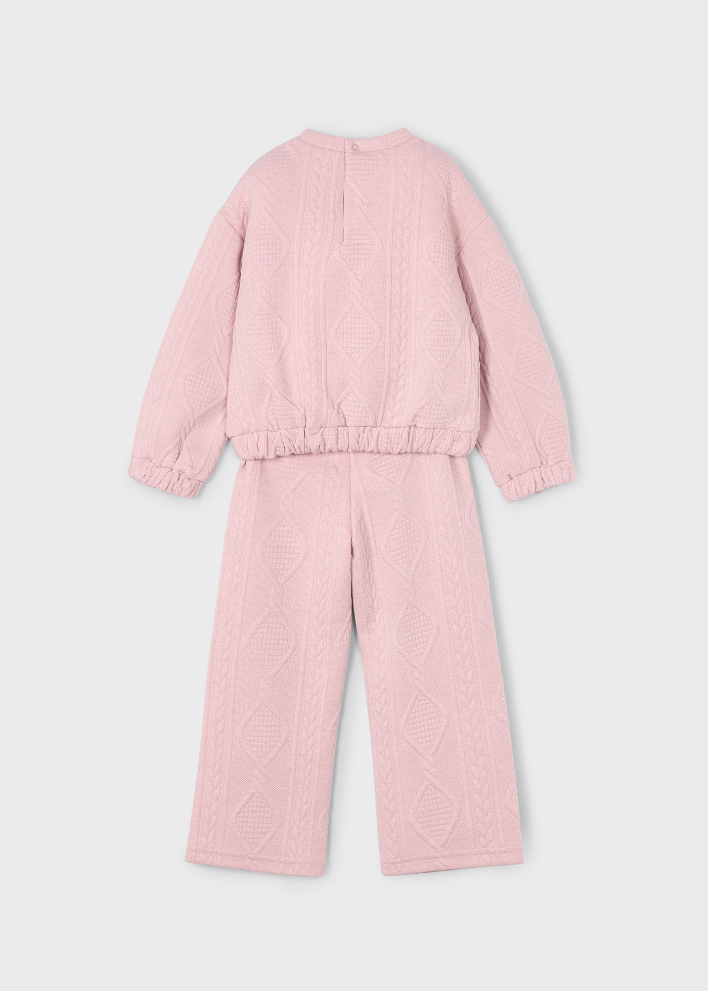 Girls quilted tracksuit