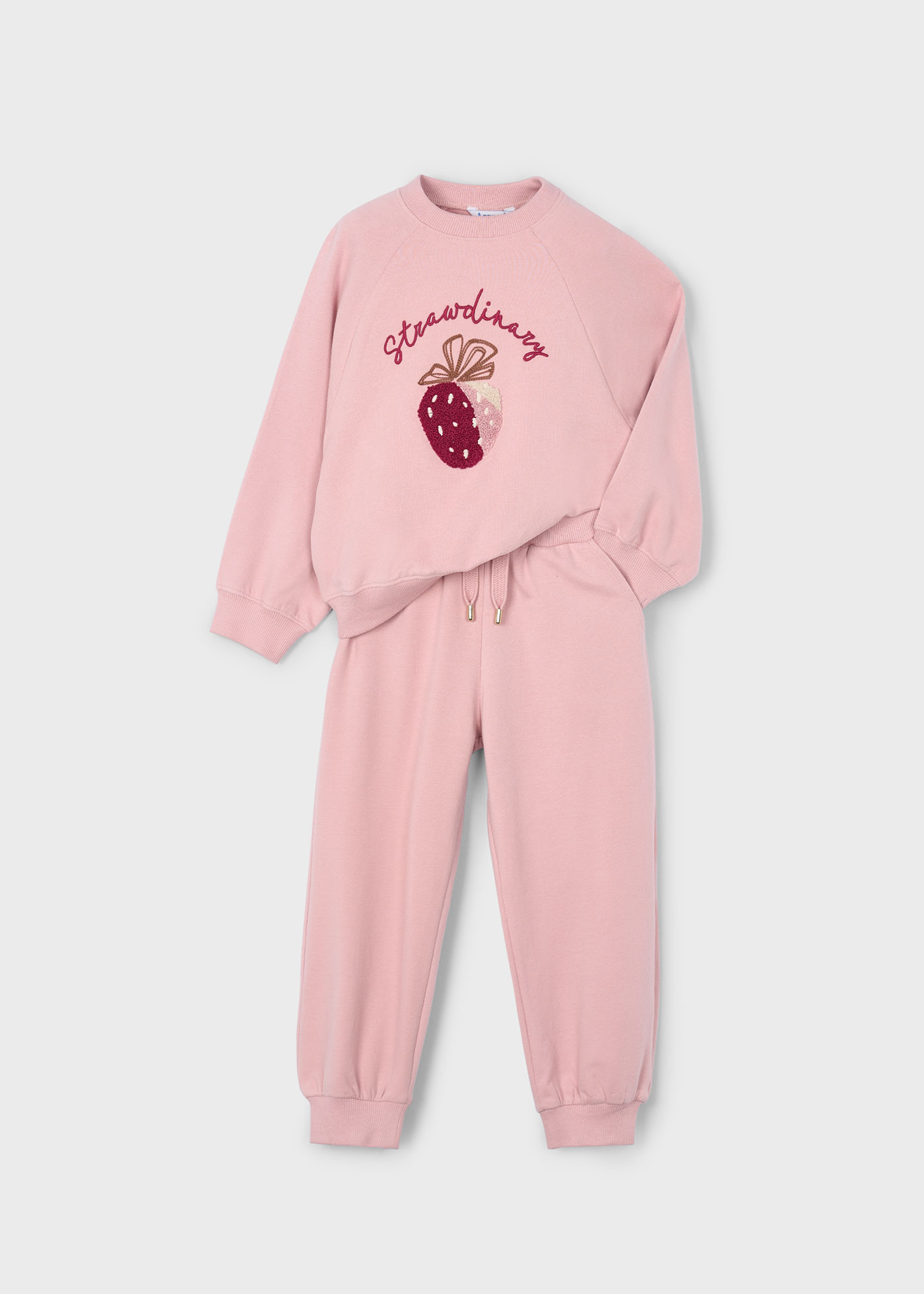 Girls embroidered tracksuit
