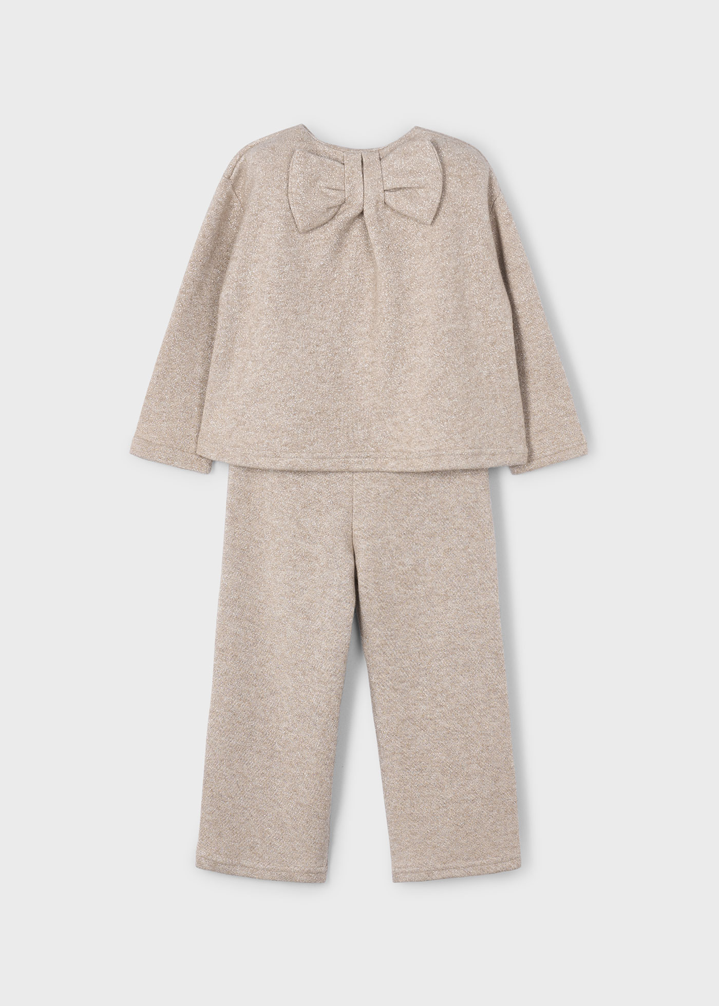 Girl Knit Pants and Sweater Set