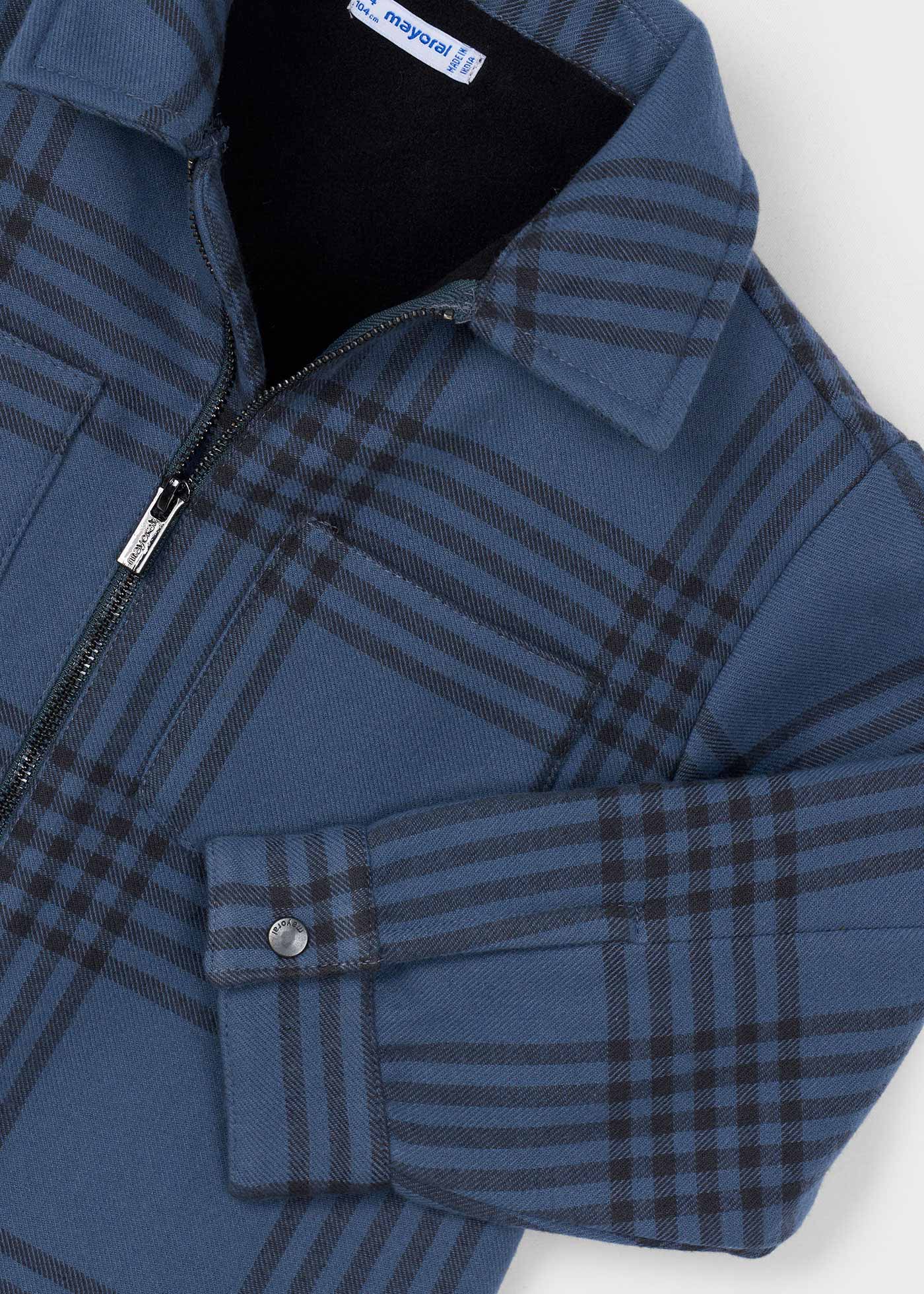 Boys check jacket