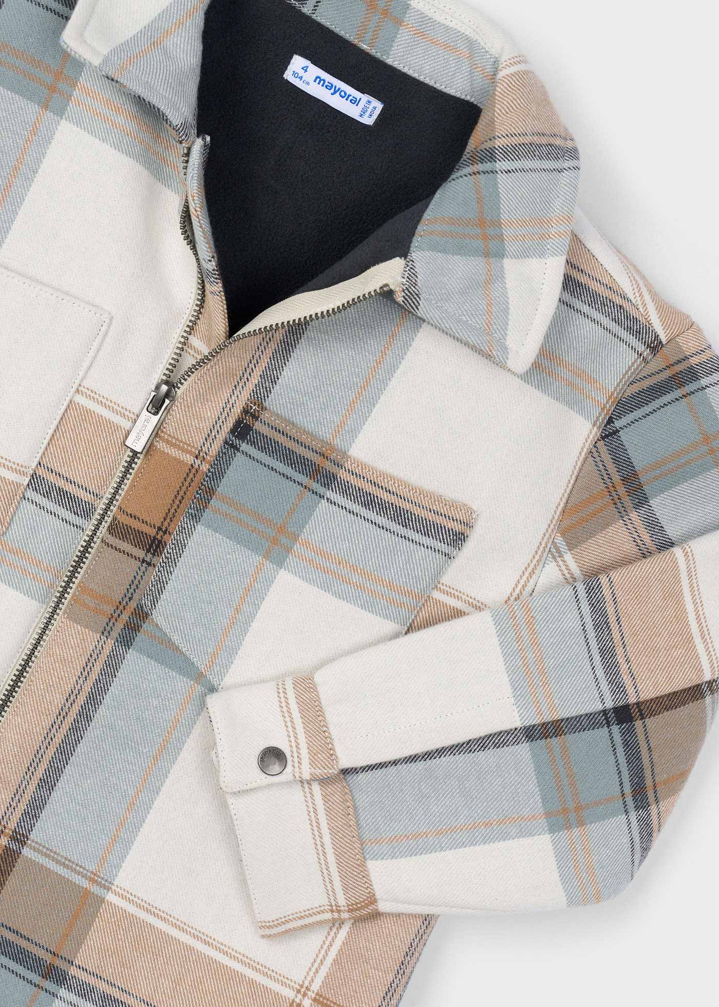 Boys check jacket