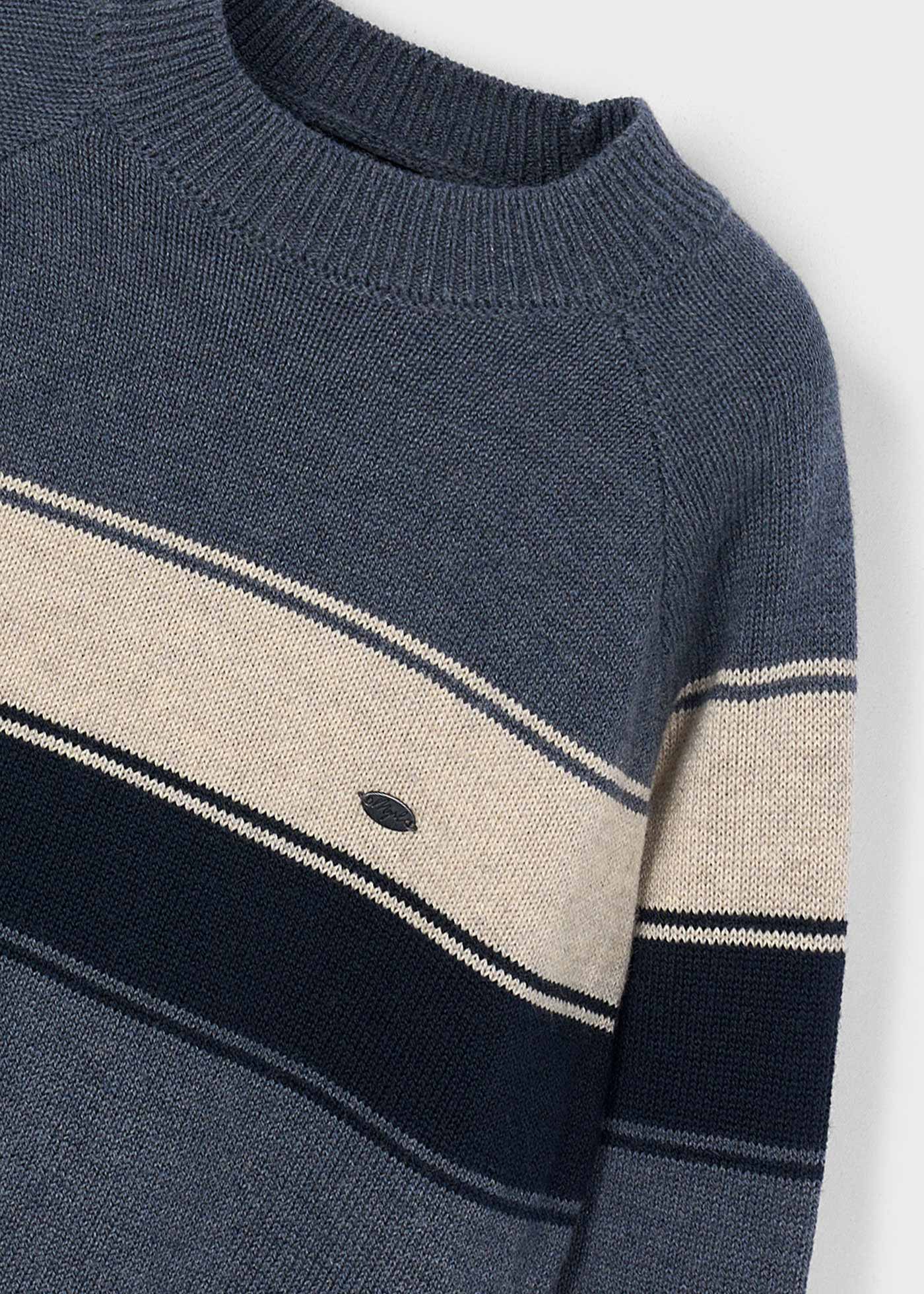 Boy Striped Knit Sweater