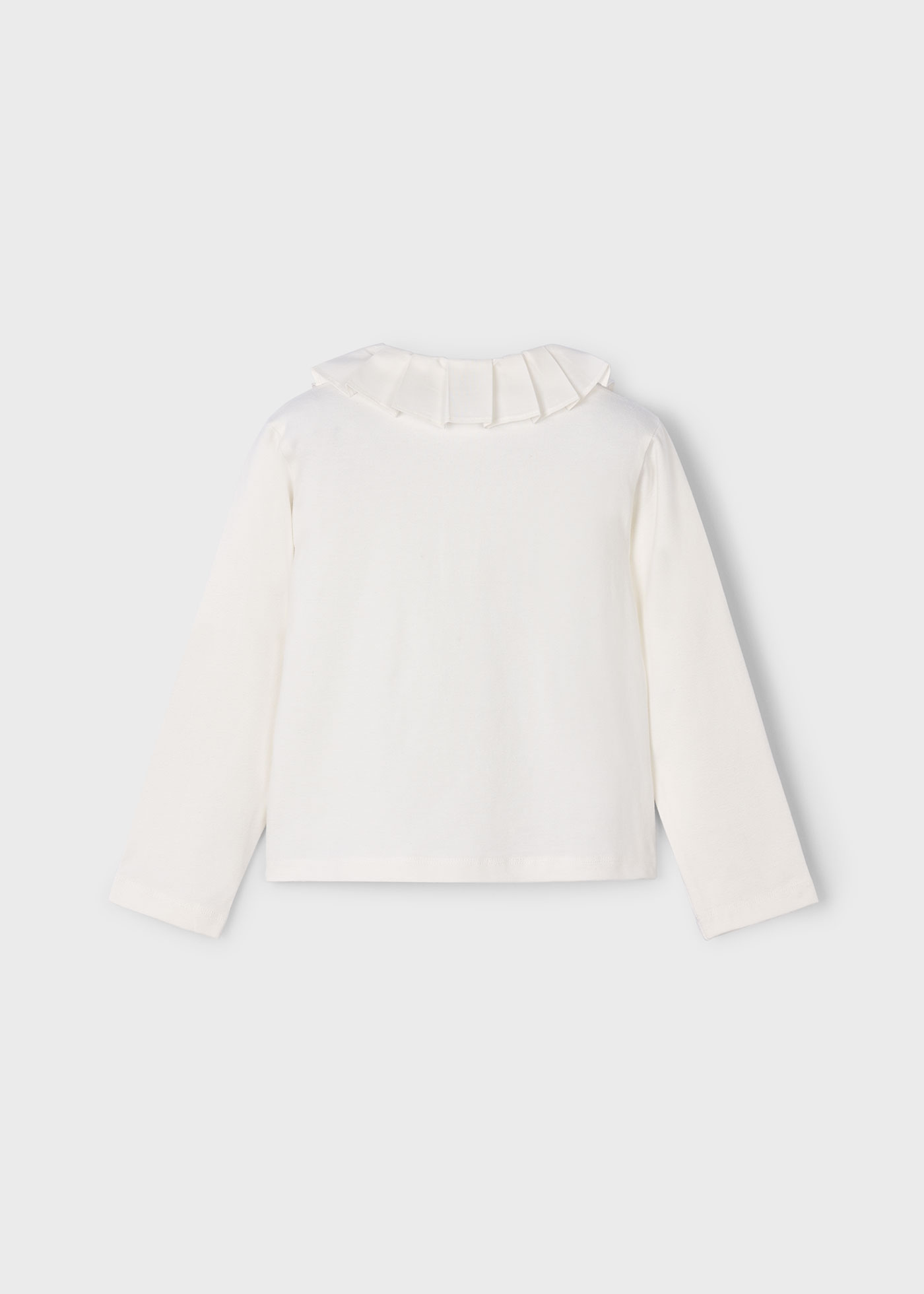 Poloshirt Kragen Detailes Basic Mädchen
