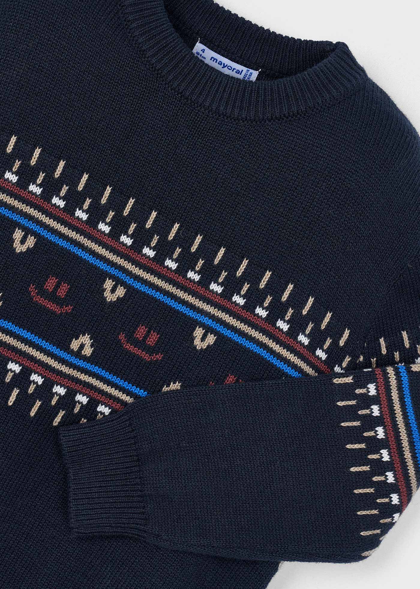 Unisex patterned jumper