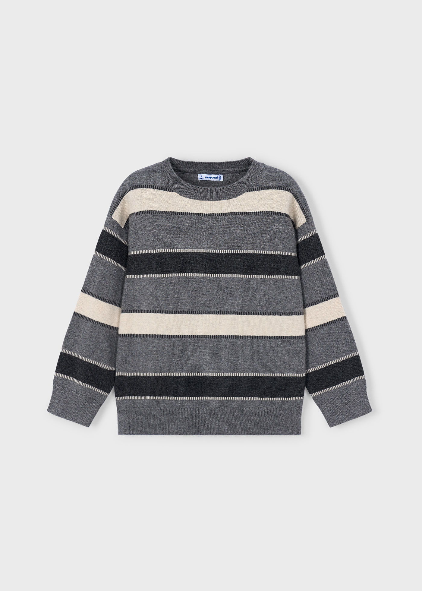 Boy Striped Knit Sweater