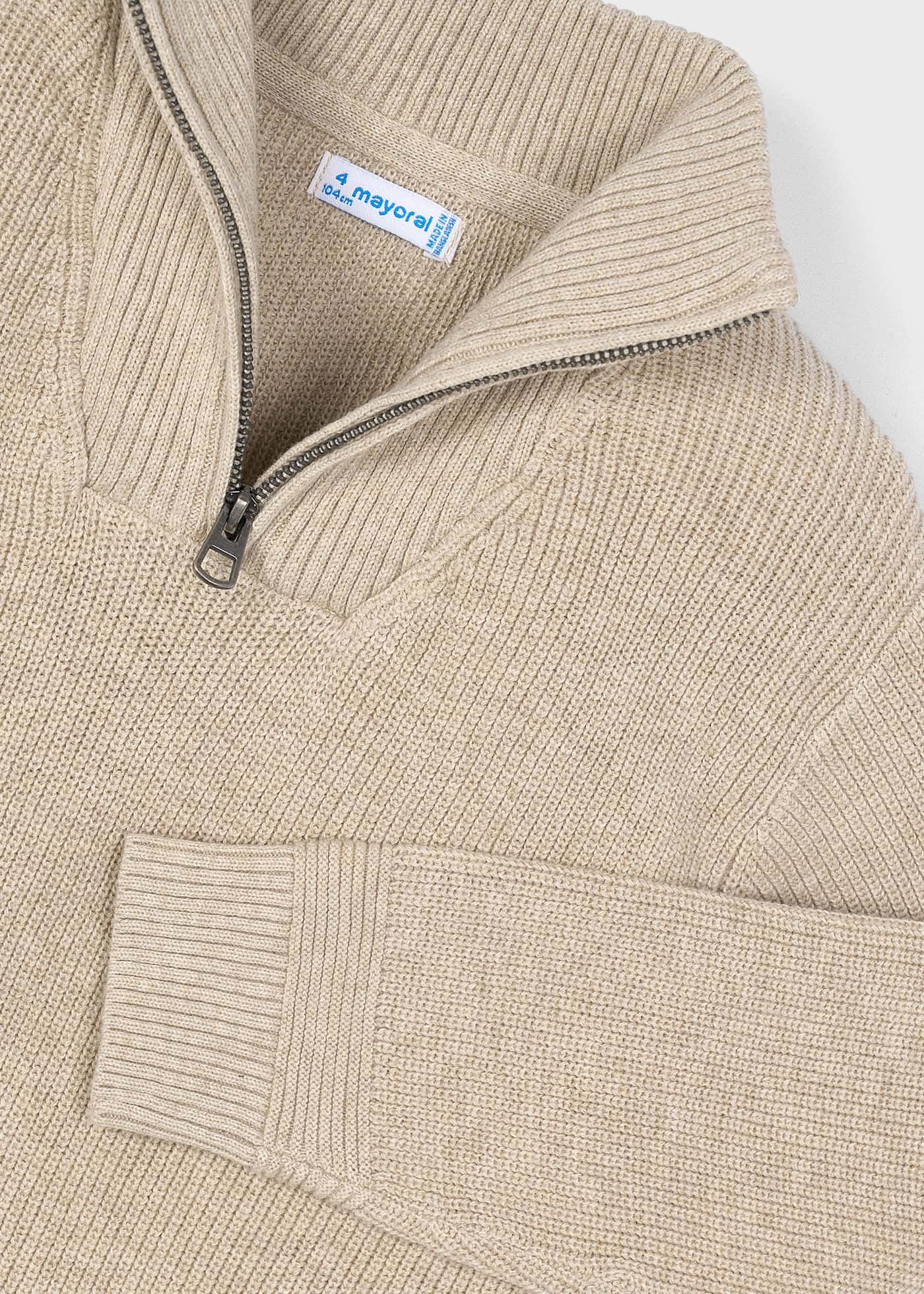 Boys quarter zip jumper