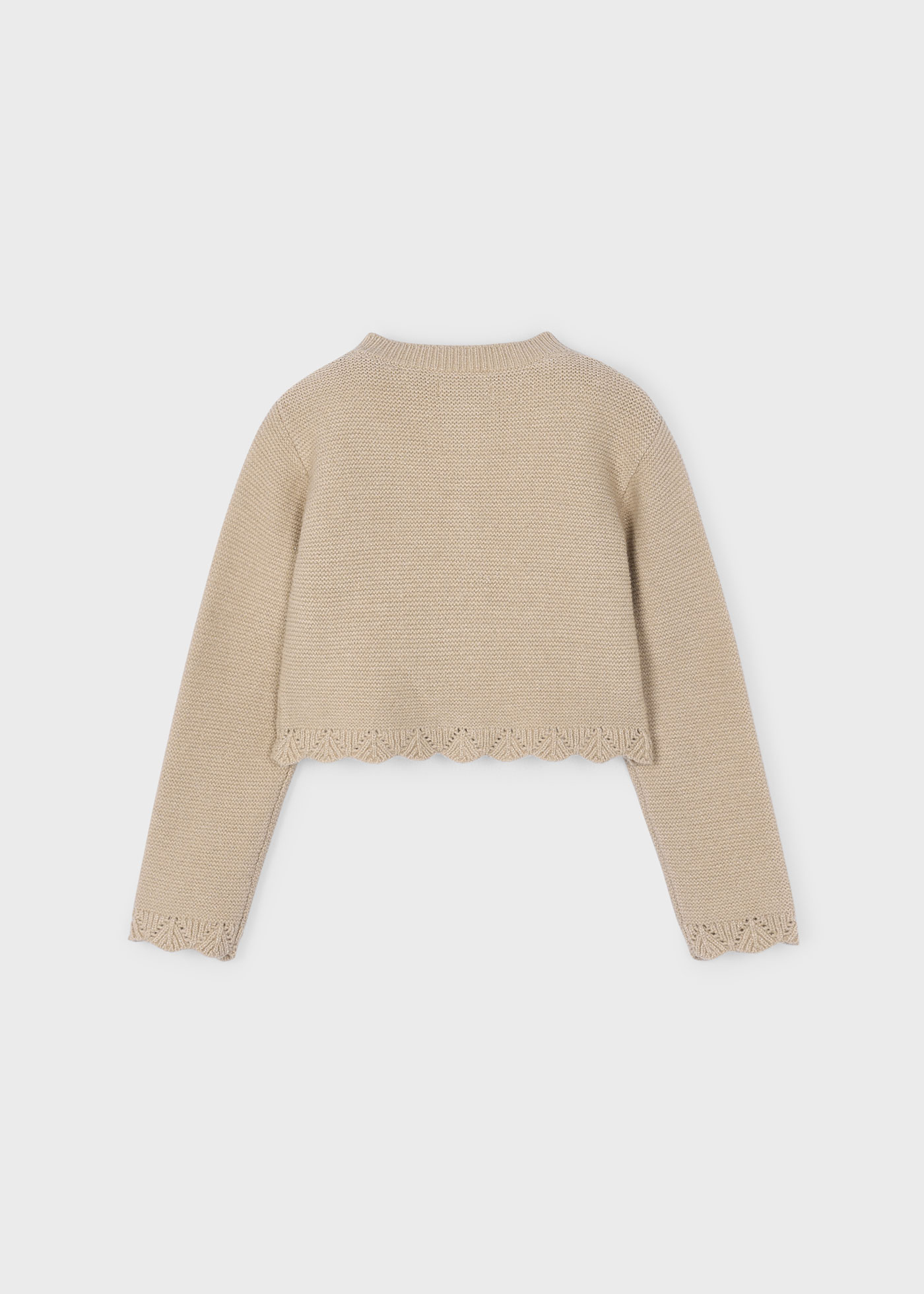 Suéter tricot niña
