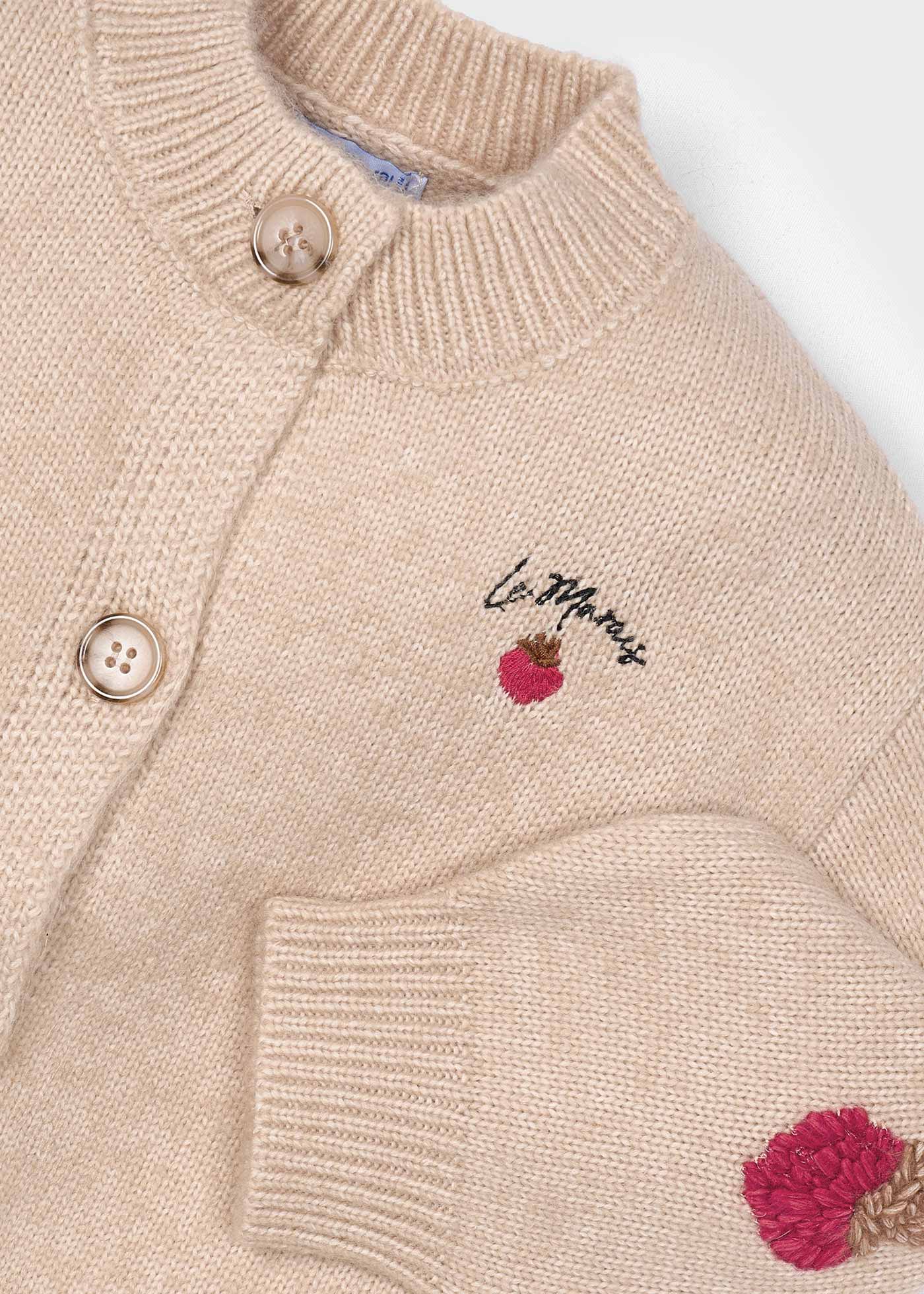 Cardigan in maglia bambina