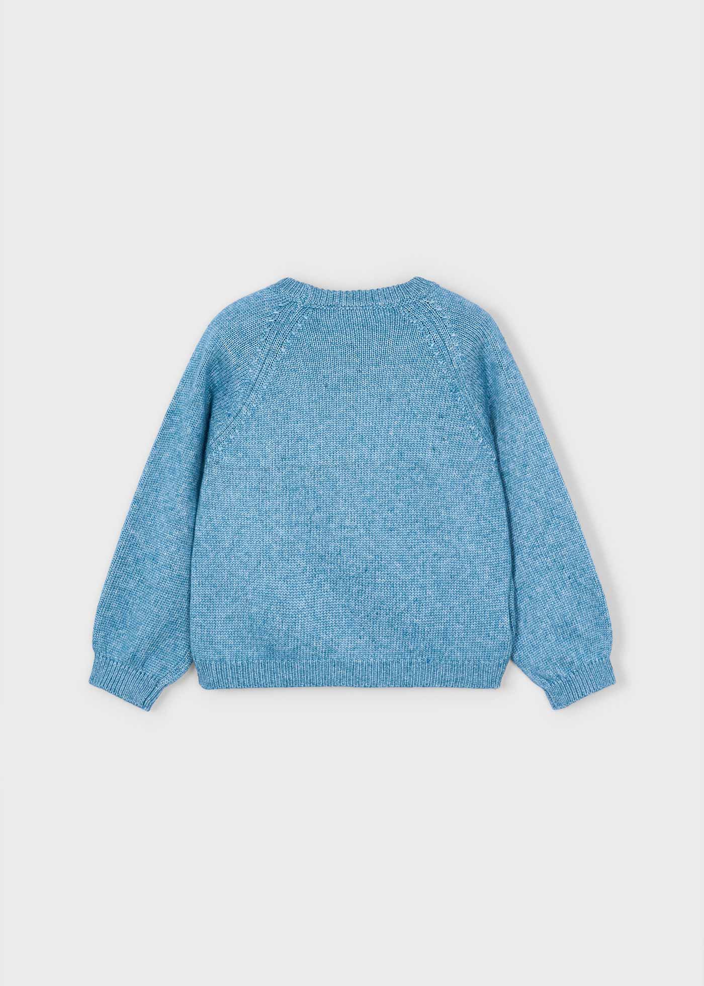 Girls flower appliqué jumper