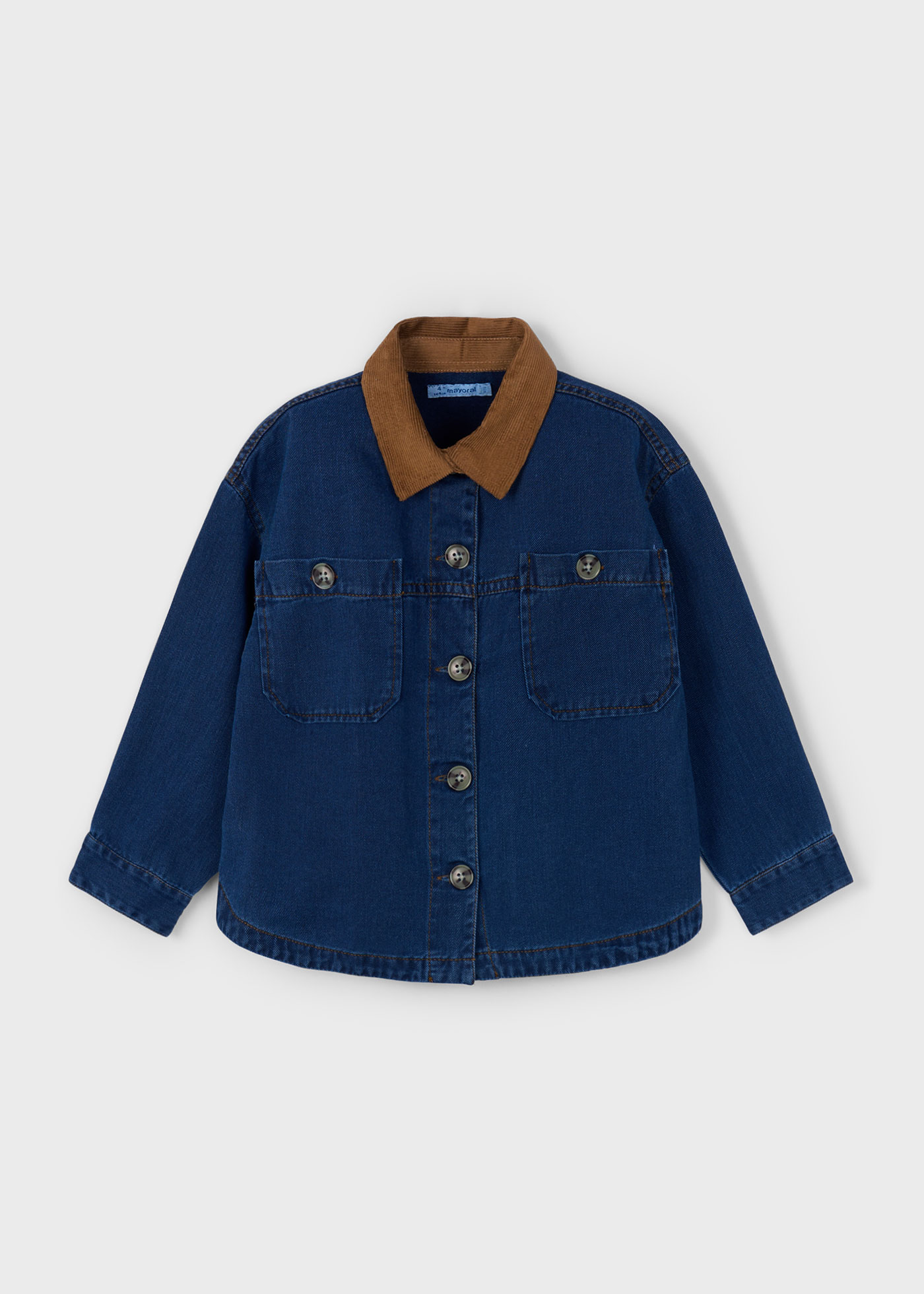 Sobrecamisa de mezclilla unisex
