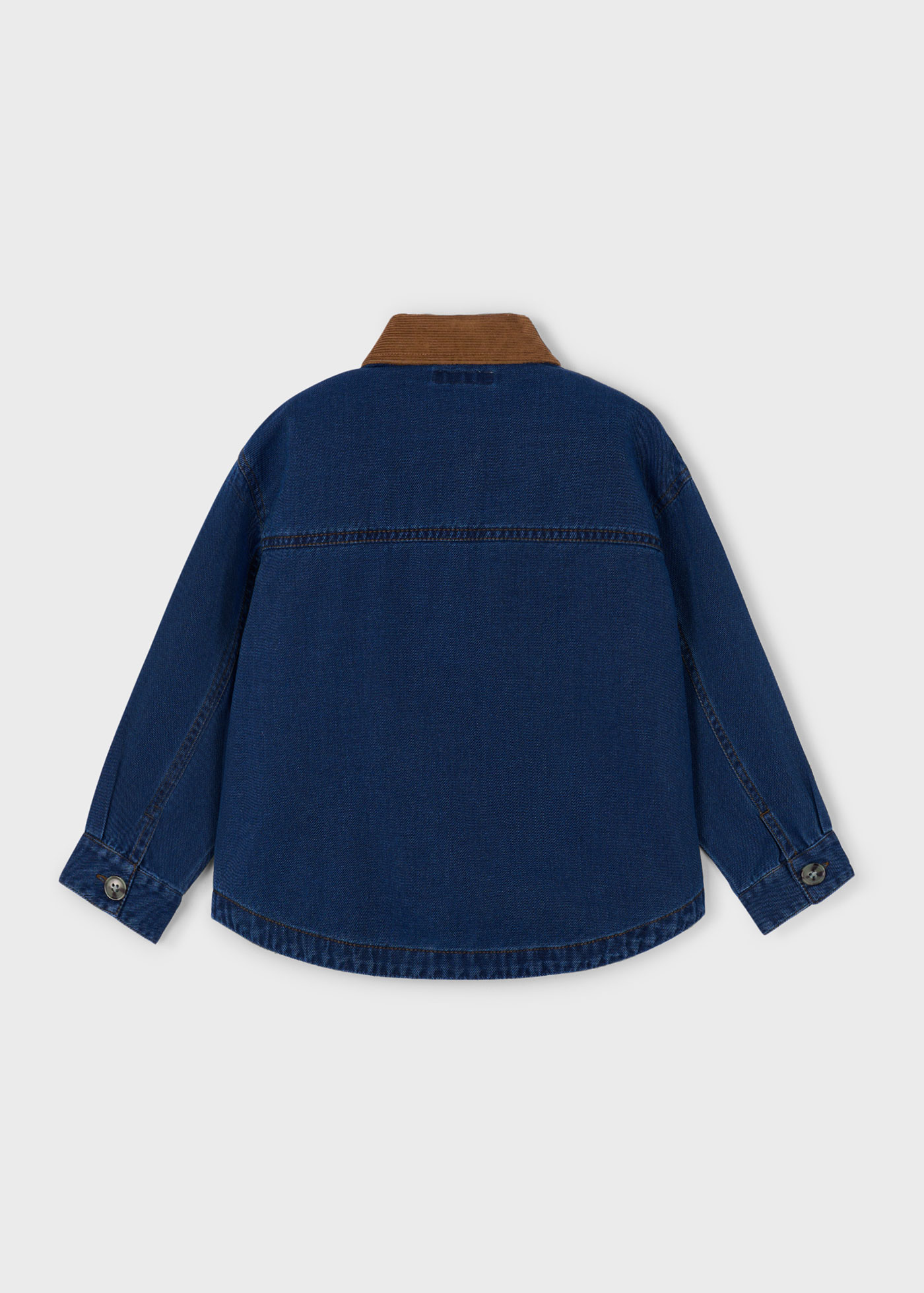 Sobrecamisa de mezclilla unisex