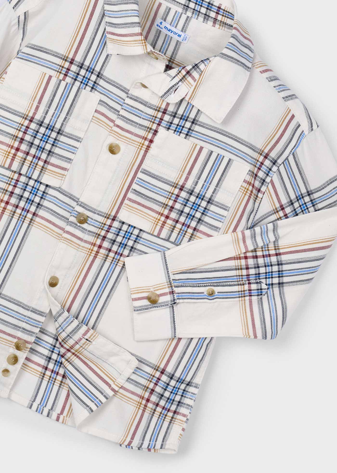 Boys check shirt