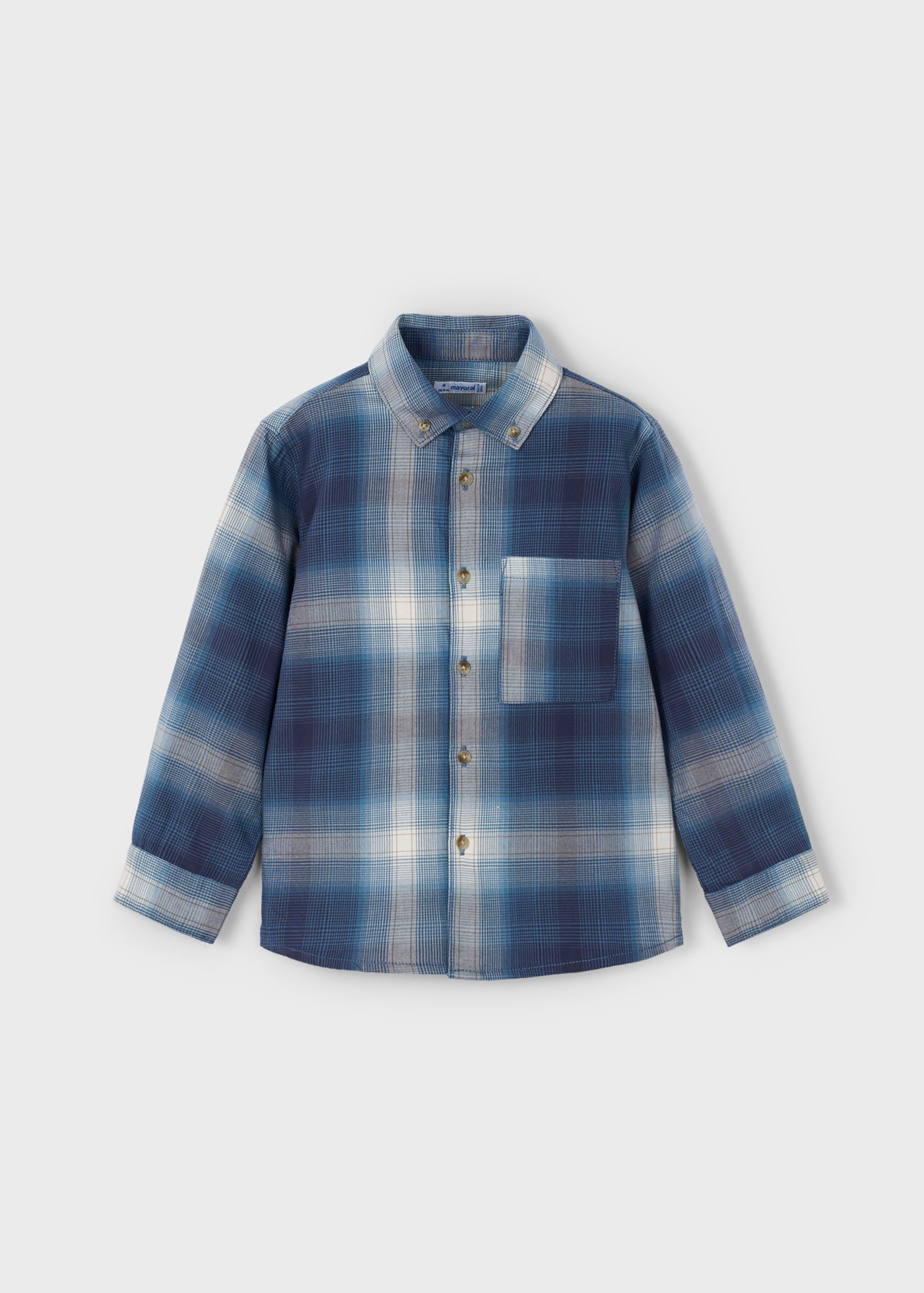Camisa quadrados menino